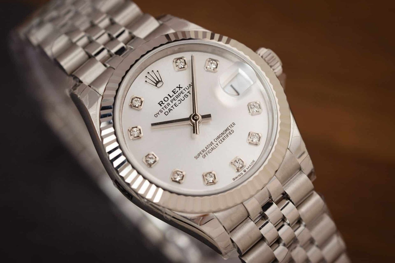 Rolex Datejust 31 White Diamond Dial Jubilee Replica 31mm - 图片 2