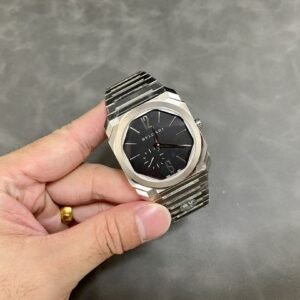 Bulgari Octo Finissimo Extra Thin 103297 Steel Black Dial Best Replica BVF 40mm
