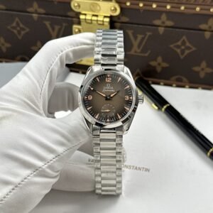 Omega Seamaster Railmaster 235.10.38.20.13.001 Steel Brown Dial Best Replica VSF 38mm