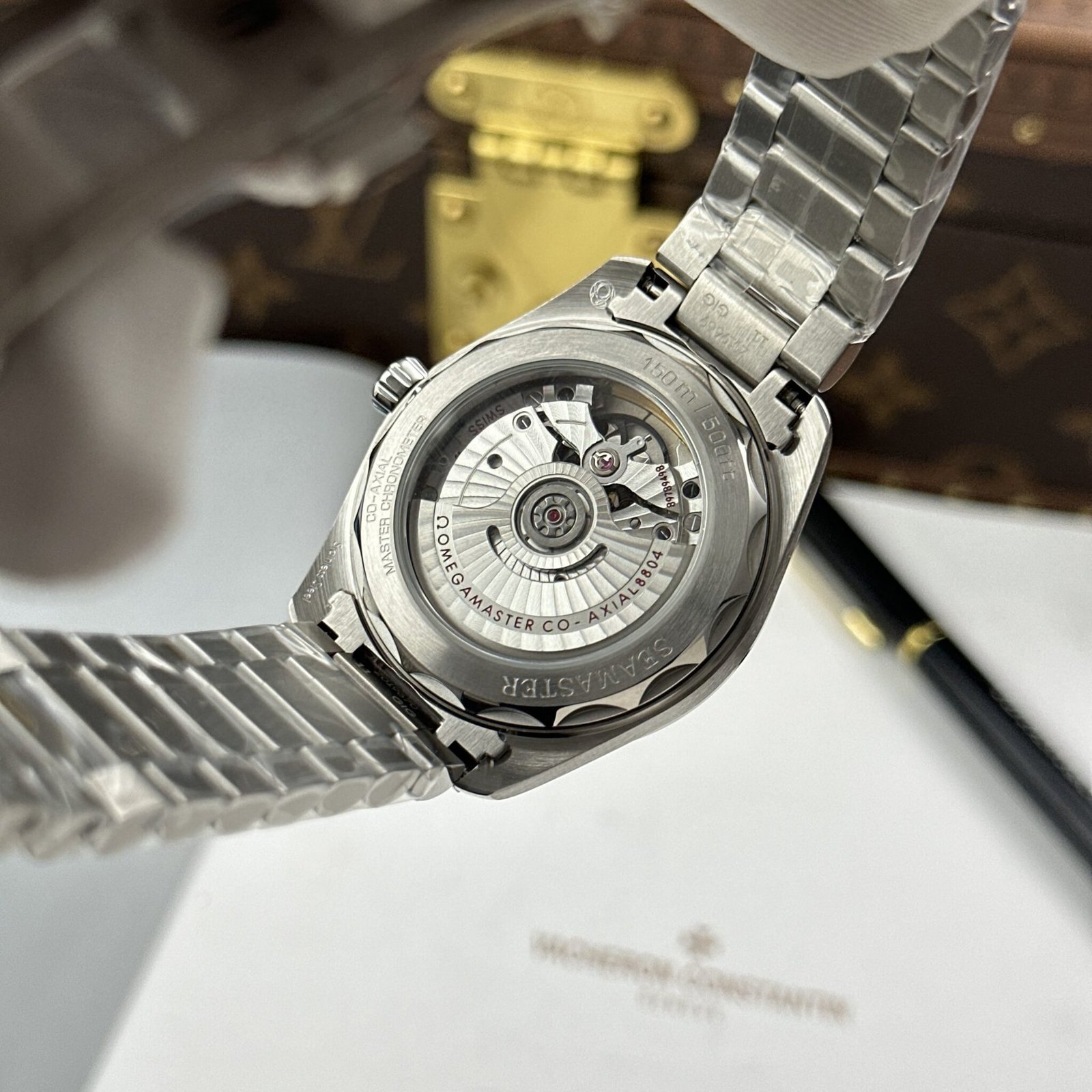 Omega Seamaster Railmaster 235.10.38.20.13.001 Steel Brown Dial Best Replica VSF 38mm - 图片 9