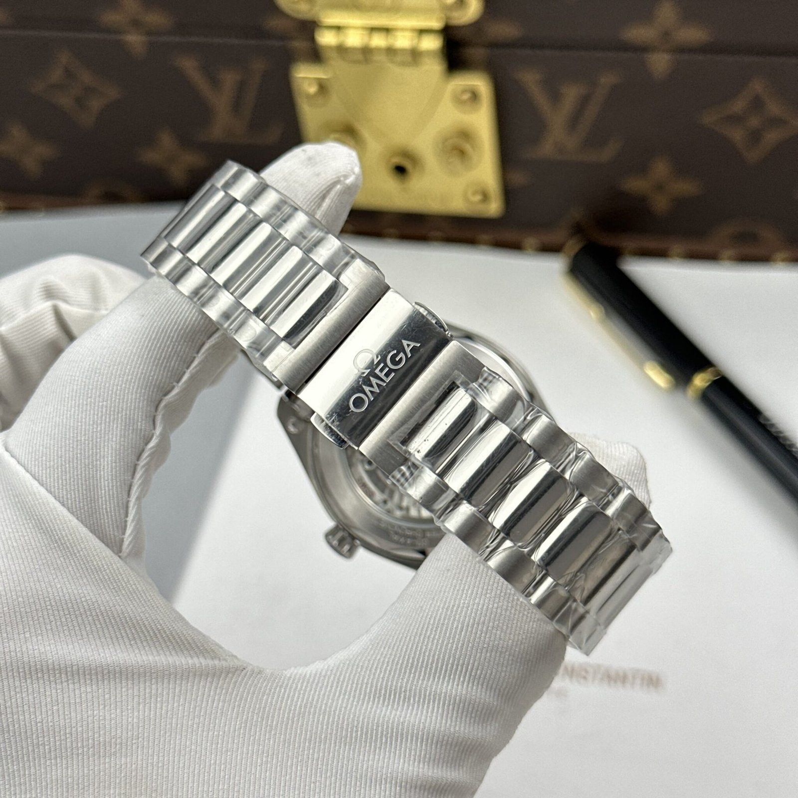 Omega Seamaster Railmaster 235.10.38.20.13.001 Steel Brown Dial Best Replica VSF 38mm - 图片 11
