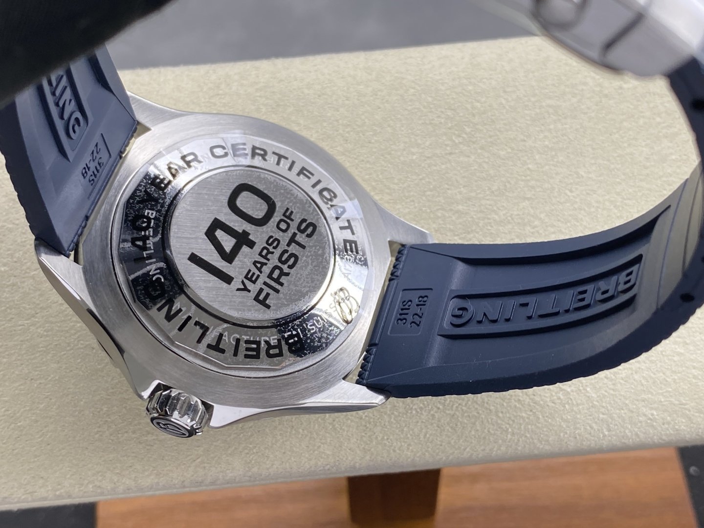 Breitling Superocean A17375E71G1S1 Silver Dial Blue Ceramic Bezel 1:1 Best Replica 42mm - 图片 8