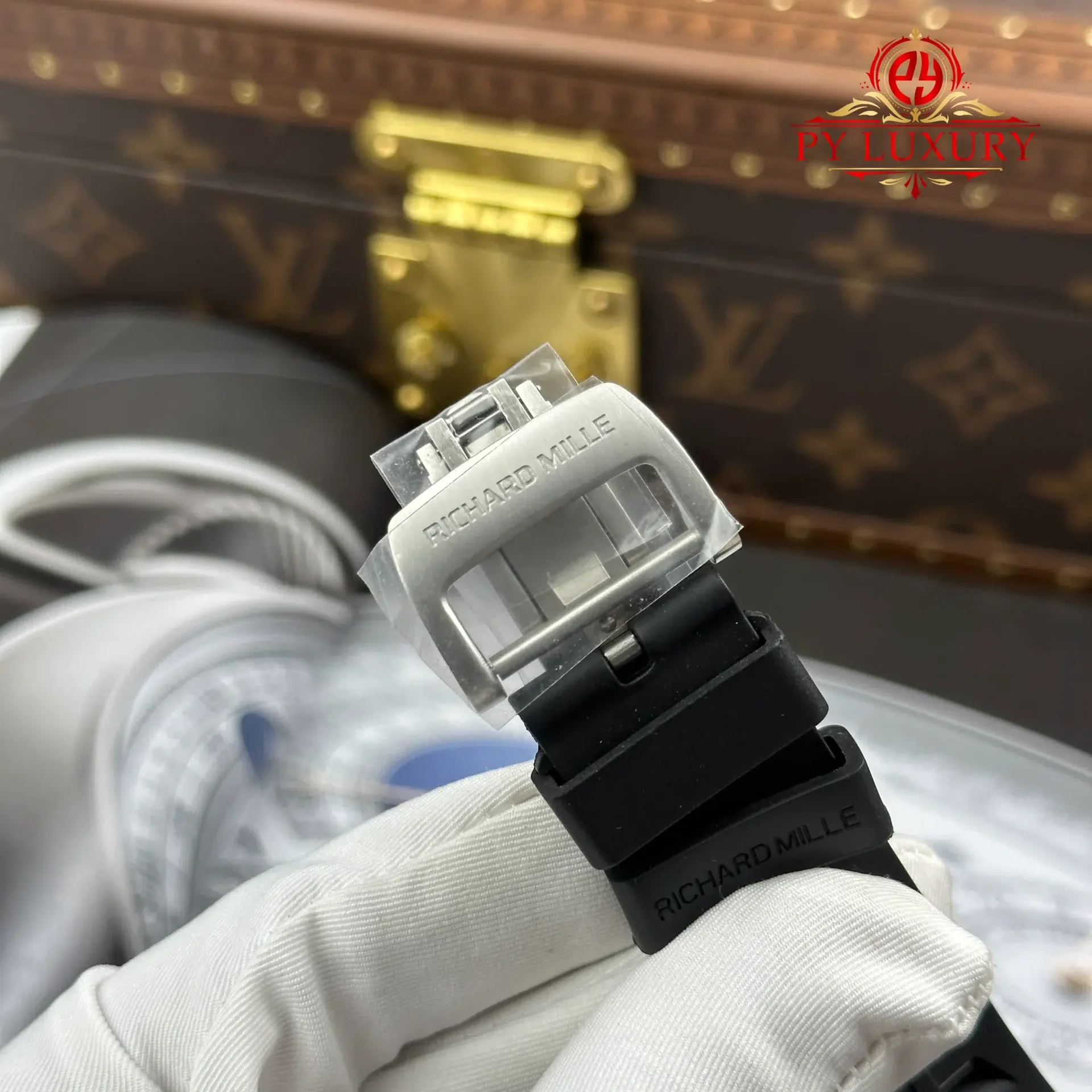 Richard Mille RM47 Samurai Tourbillon Rose Gold Black Ceramic Best Replica 42.7mm - 图片 12