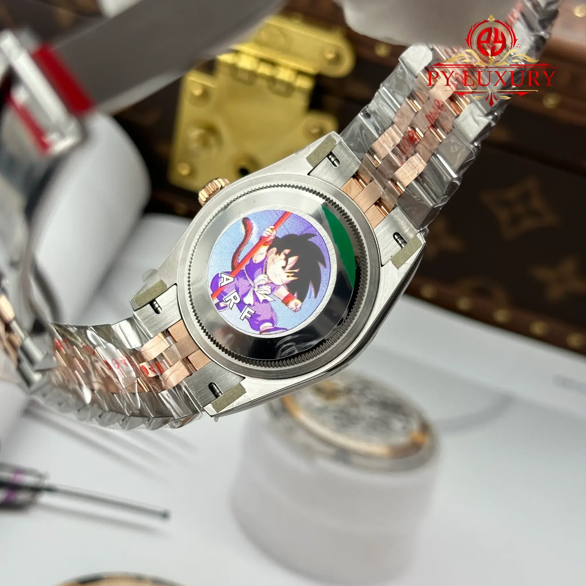 Rolex Datejust 126231 Steel & Rose Gold Chocolate Diamond Dial Jubilee Bracelet Best Replica 36mm - 图片 10