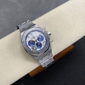Audemars Piguet Royal Oak Chronograph 26315ST White Blue Dial 1:1 Best Replica APSF 38mm
