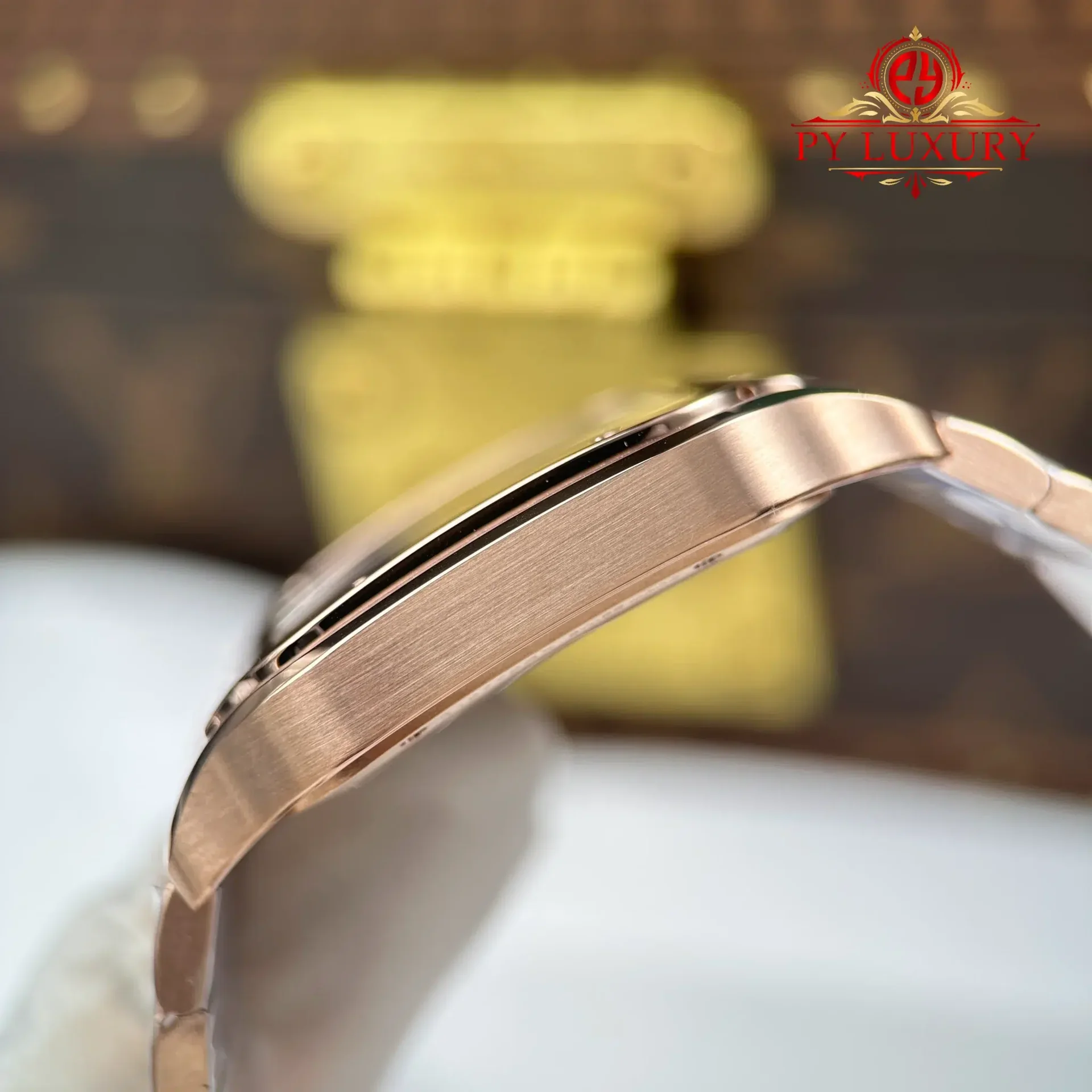 Cartier Santos Skeleton WHSA0016 Large Model Rose Gold Super Clone 39.8mm - 图片 9
