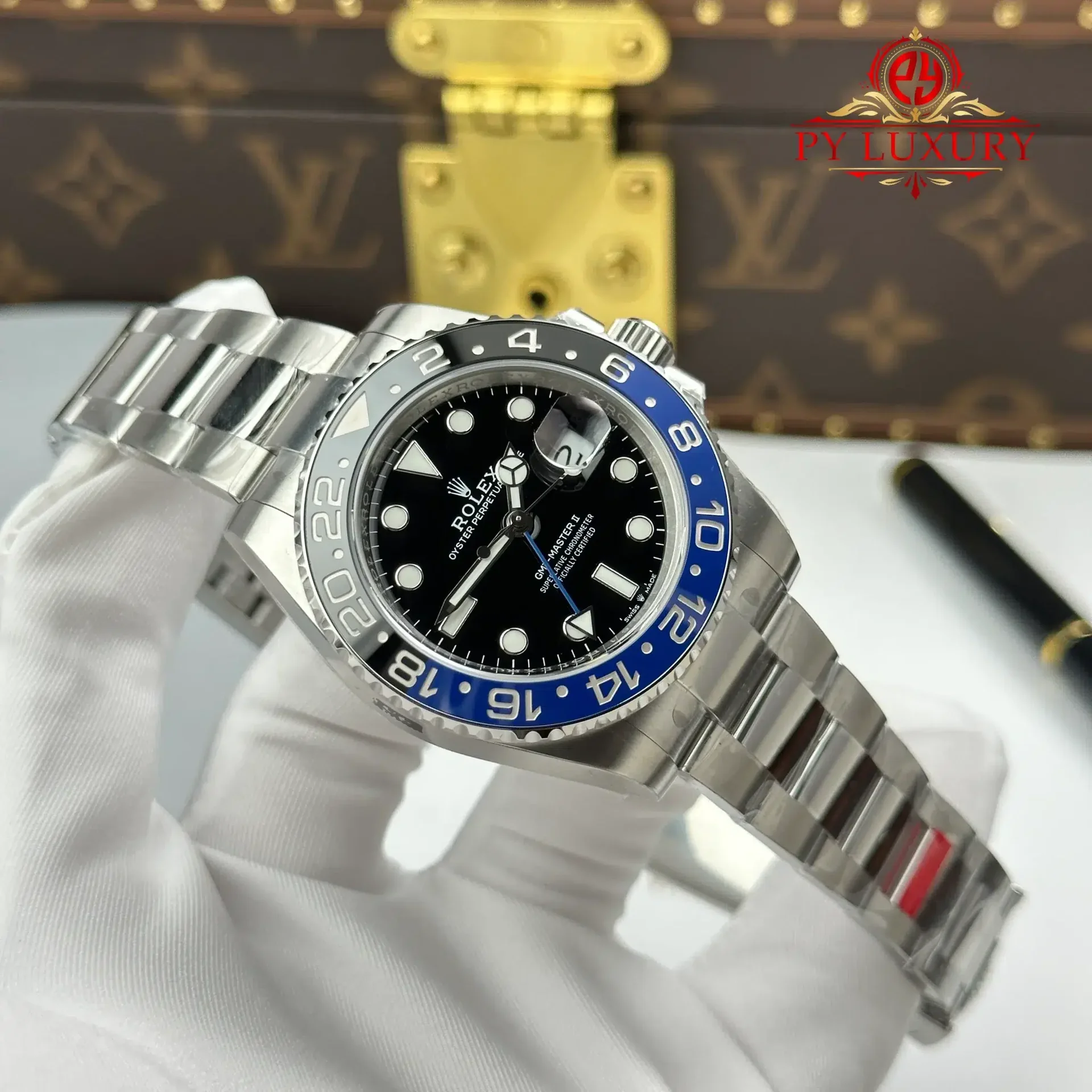 Rolex GMT-Master II 126710BLNR-0003 Batman Oyster Bracelet Super Clone 40mm - 图片 2
