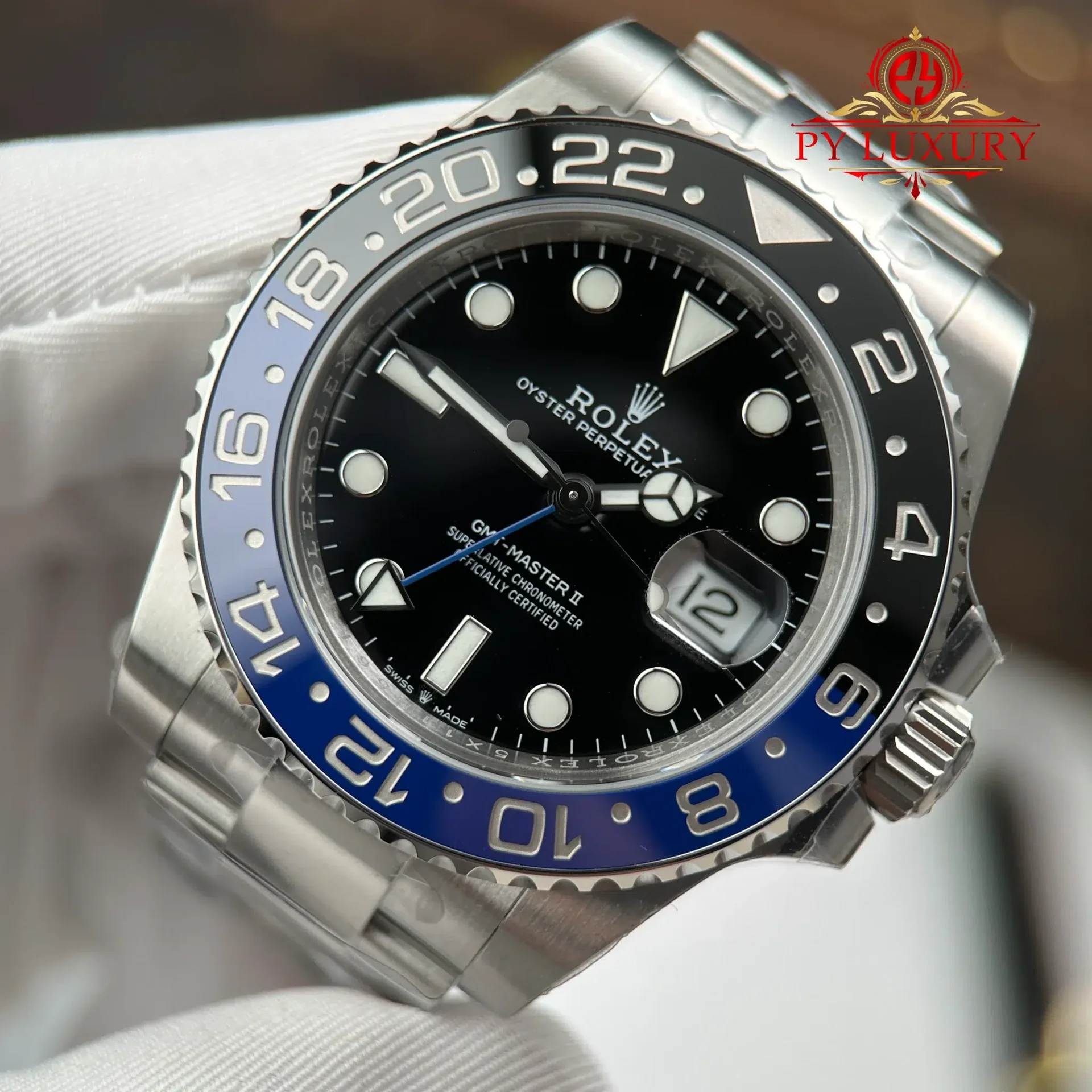 Rolex GMT-Master II 126710BLNR-0003 Batman Oyster Bracelet Super Clone 40mm - 图片 4