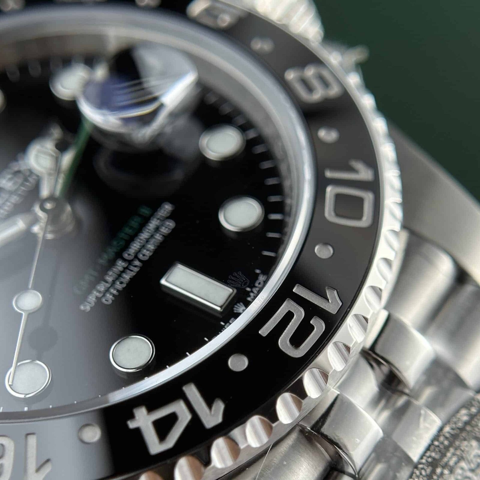 Rolex GMT-Master II 116710LN Black Dial Jubilee Replica Clean Factory 40mm - 图片 5