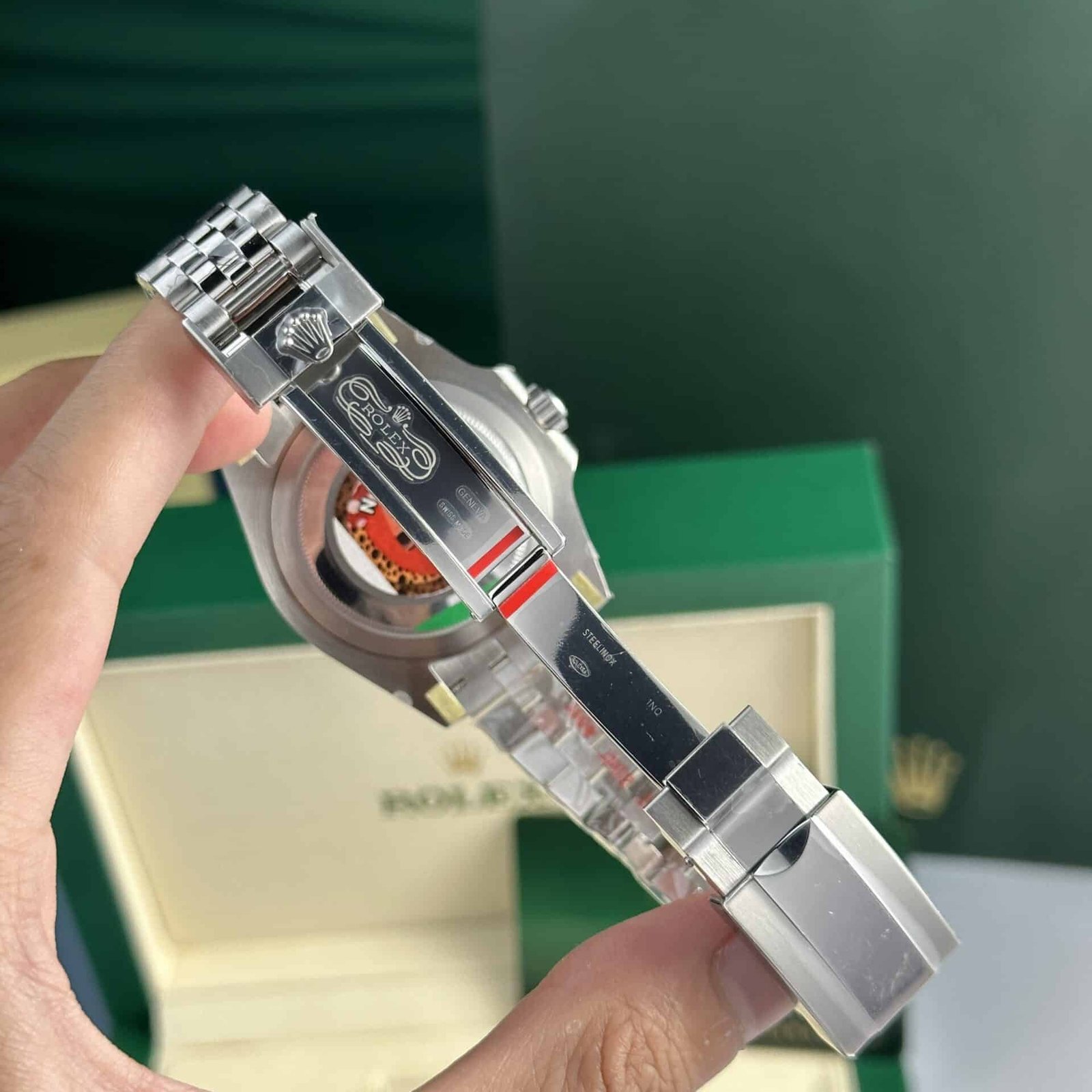 Rolex GMT-Master II 116710LN Black Dial Jubilee Replica Clean Factory 40mm - 图片 10