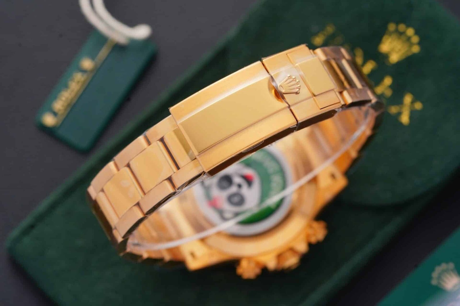Rolex Daytona 116508 Loki Green Dial Yellow Gold Top Quality Replica 40mm - 图片 7