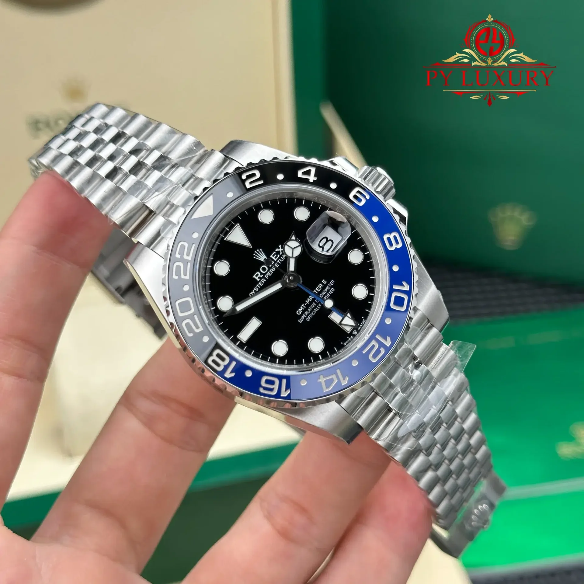 Rolex GMT-Master II 126710BLNR Batgirl Jubilee Bracelet Super Clone VSF 40mm - 图片 3