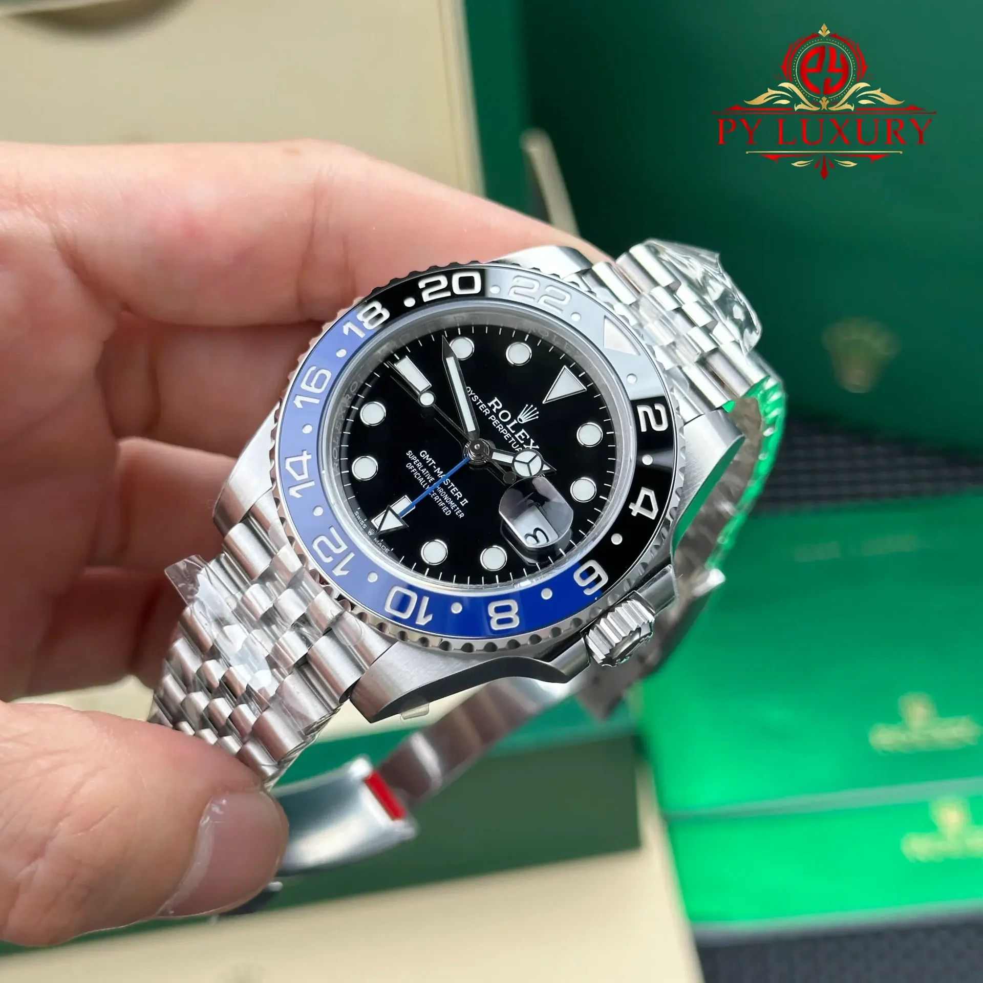 Rolex GMT-Master II 126710BLNR Batgirl Jubilee Bracelet Super Clone VSF 40mm - 图片 4