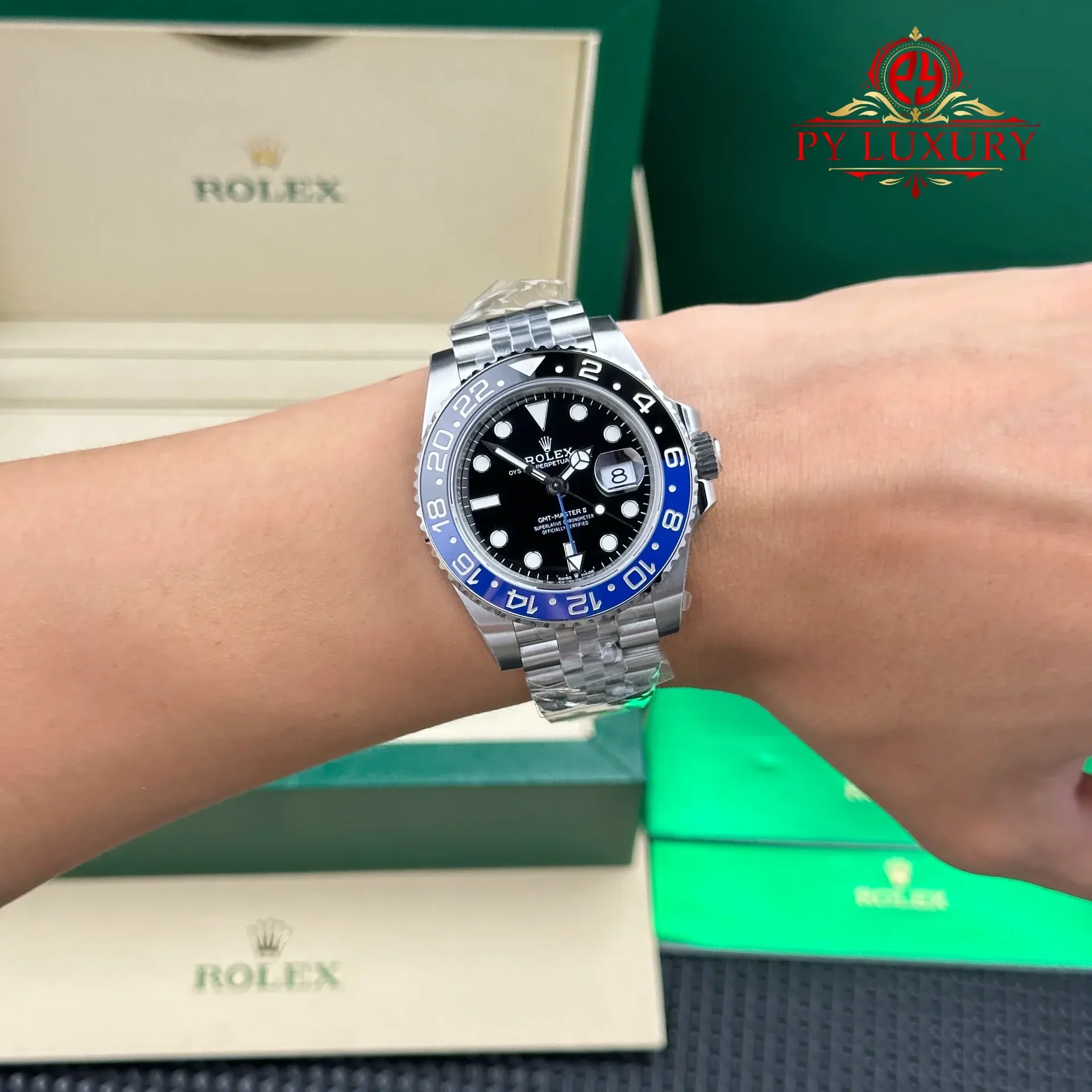 Rolex GMT-Master II 126710BLNR Batgirl Jubilee Bracelet Super Clone VSF 40mm - 图片 5
