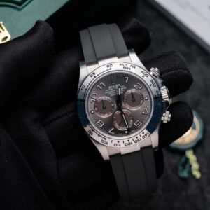 Rolex Daytona 116519 Grey Arabic Dial Oysterflex Super Clone 40mm