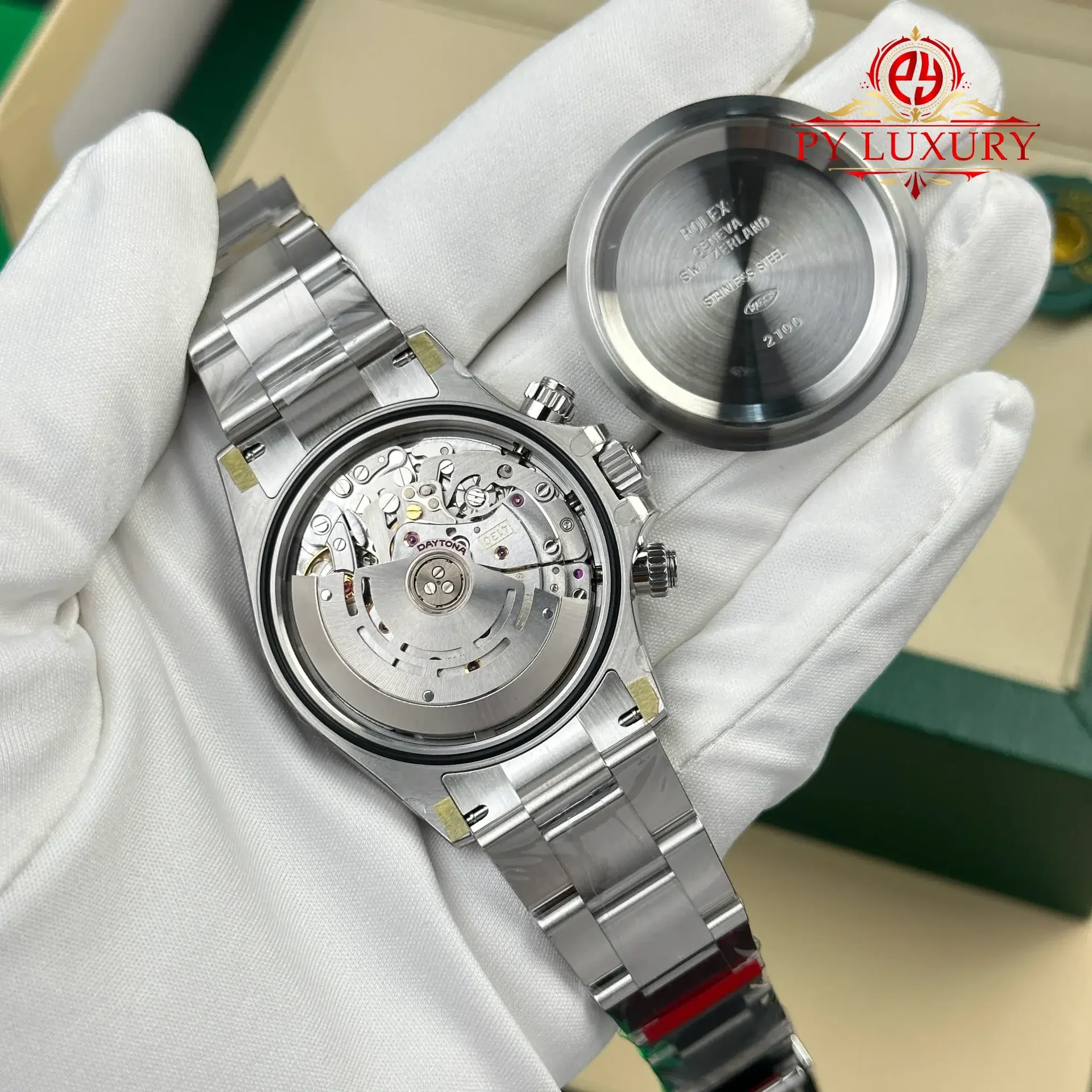 Rolex Daytona 116500LN Panda White Dial 1:1 Super Clone 40mm - 图片 10