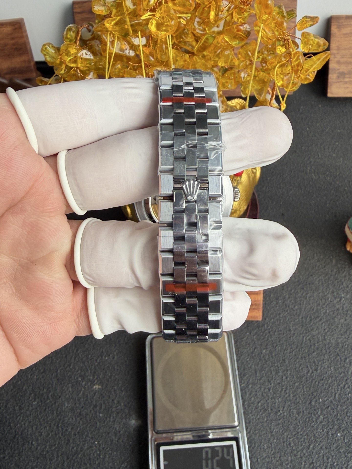 Rolex Land-Dweller 127336-0001 Ice-blue Honeycomb-motif Dial Best Replica BPF 40mm - 图片 10