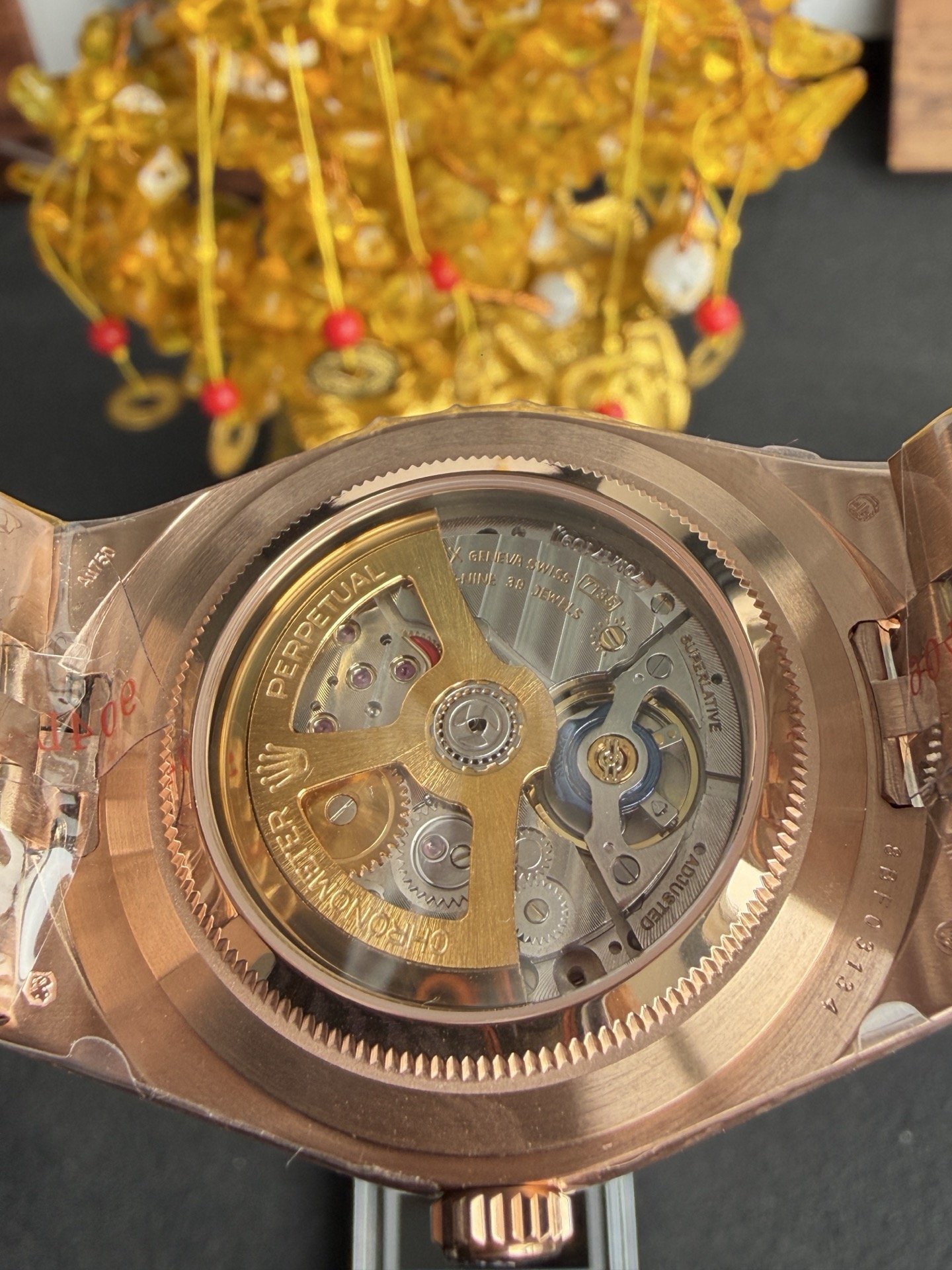 Rolex Land-Dweller 127335-0001 Rose Gold White Honeycomb-motif Dial Best Replica BPF 40mm - 图片 8