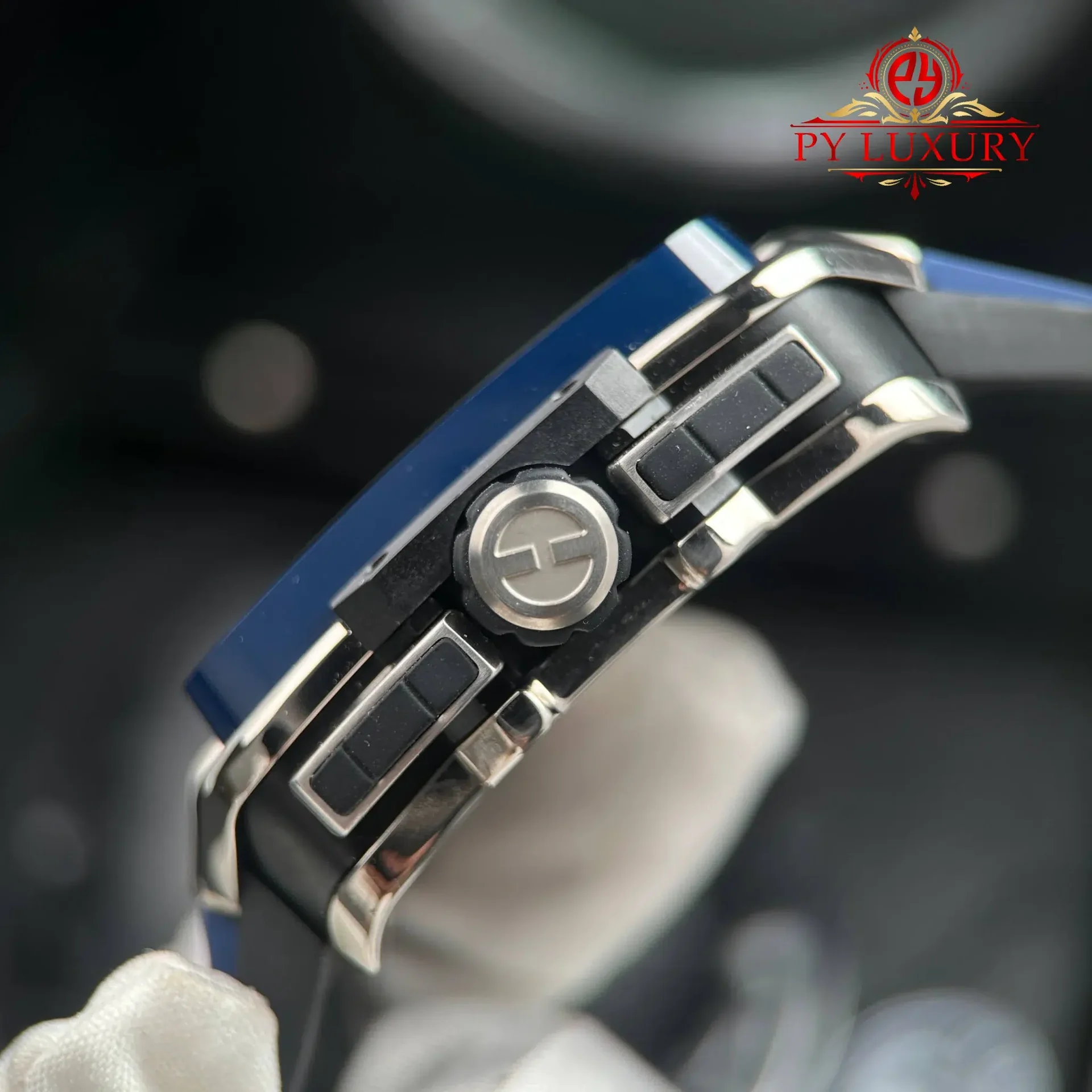 Hublot Square Bang Unico Titanium Ceramic Blue Best Replica BBF 42mm - 图片 9
