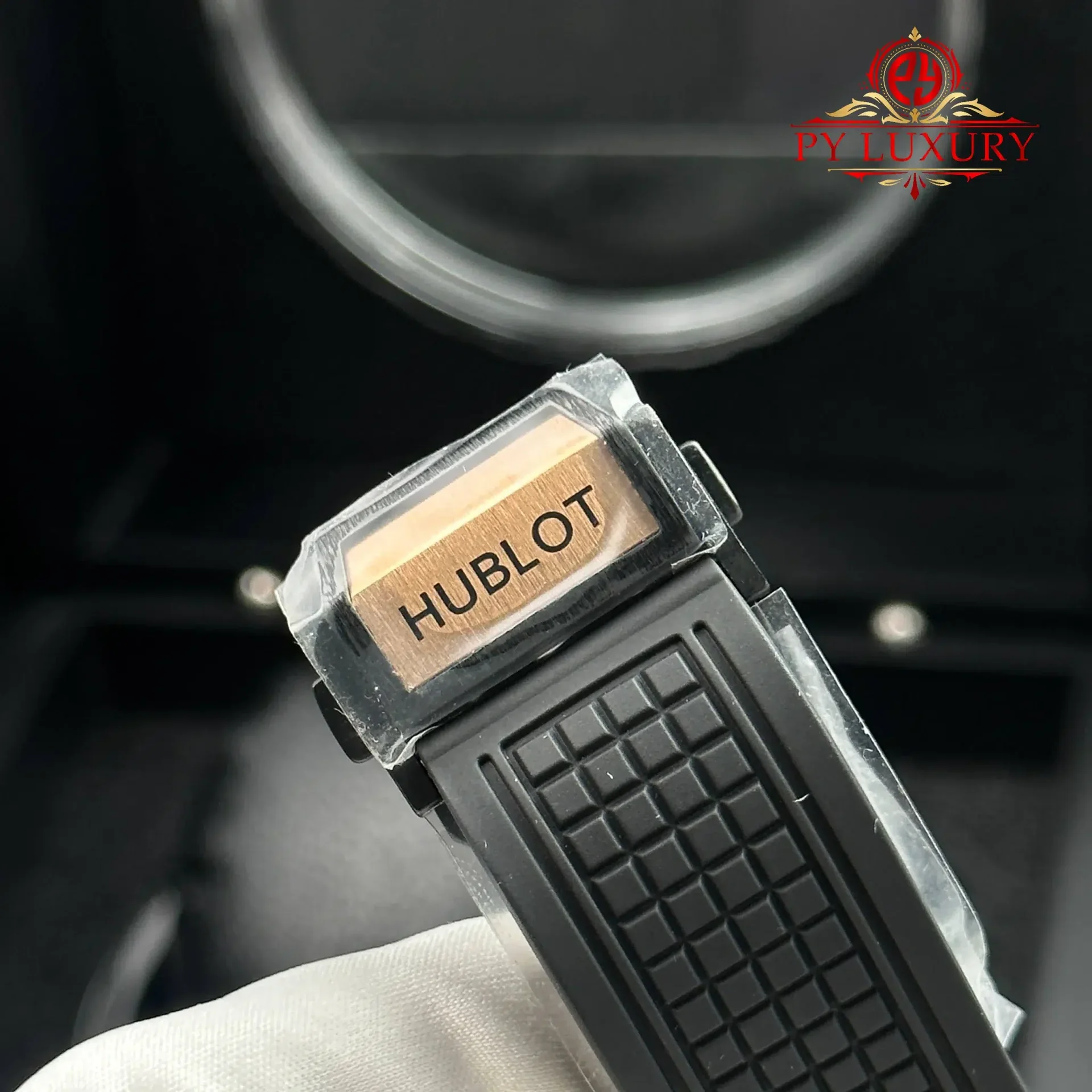 Hublot Square Bang Unico King Gold Ceramic Black Best Replica BBF 42mm - 图片 10