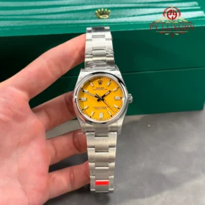 Rolex Oyster Perpetual 36 126000 Yellow Dial 1:1 Best Replica VSF 36mm