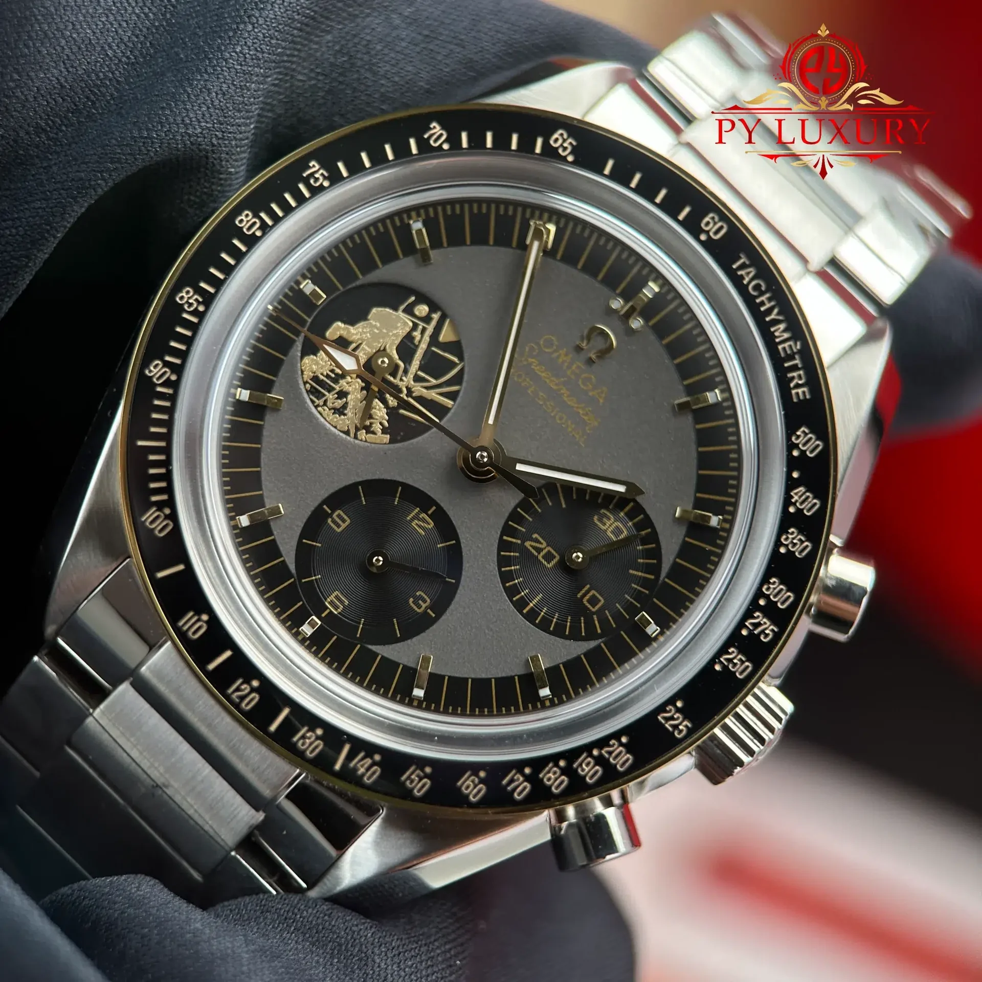 Omega Speedmaster Moonwatch Apollo 11 50th Anniversary Best Replica 42mm - 图片 5
