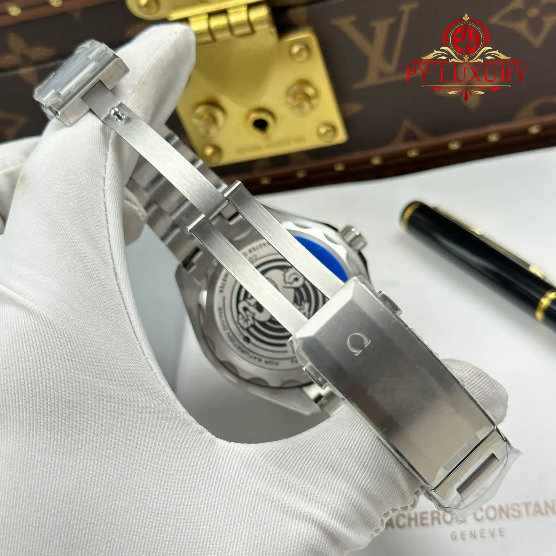 Omega Seamaster Planet Ocean 6000M Ultra Deep Blue Dial Best Replica 45.5mm - 图片 10