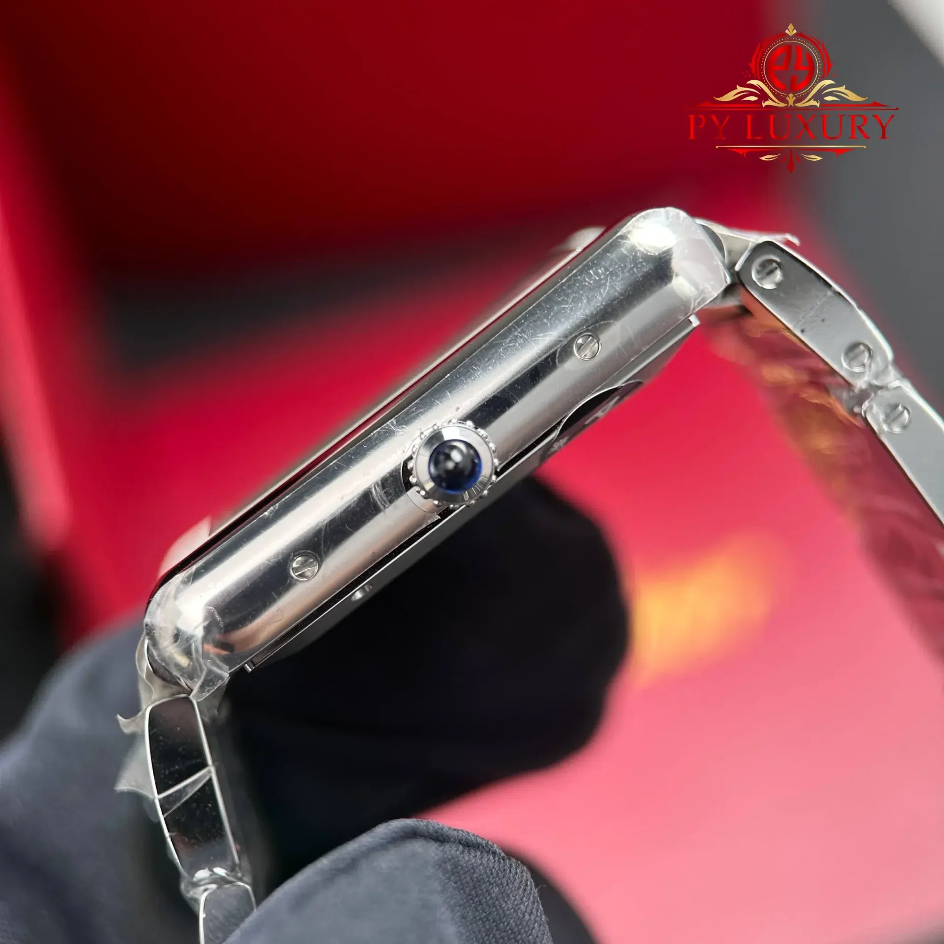 Cartier Tank Must WSTA0053 XL Silver Dial Steel Bracelet Best Replica AF 31mm x 41mm - 图片 8