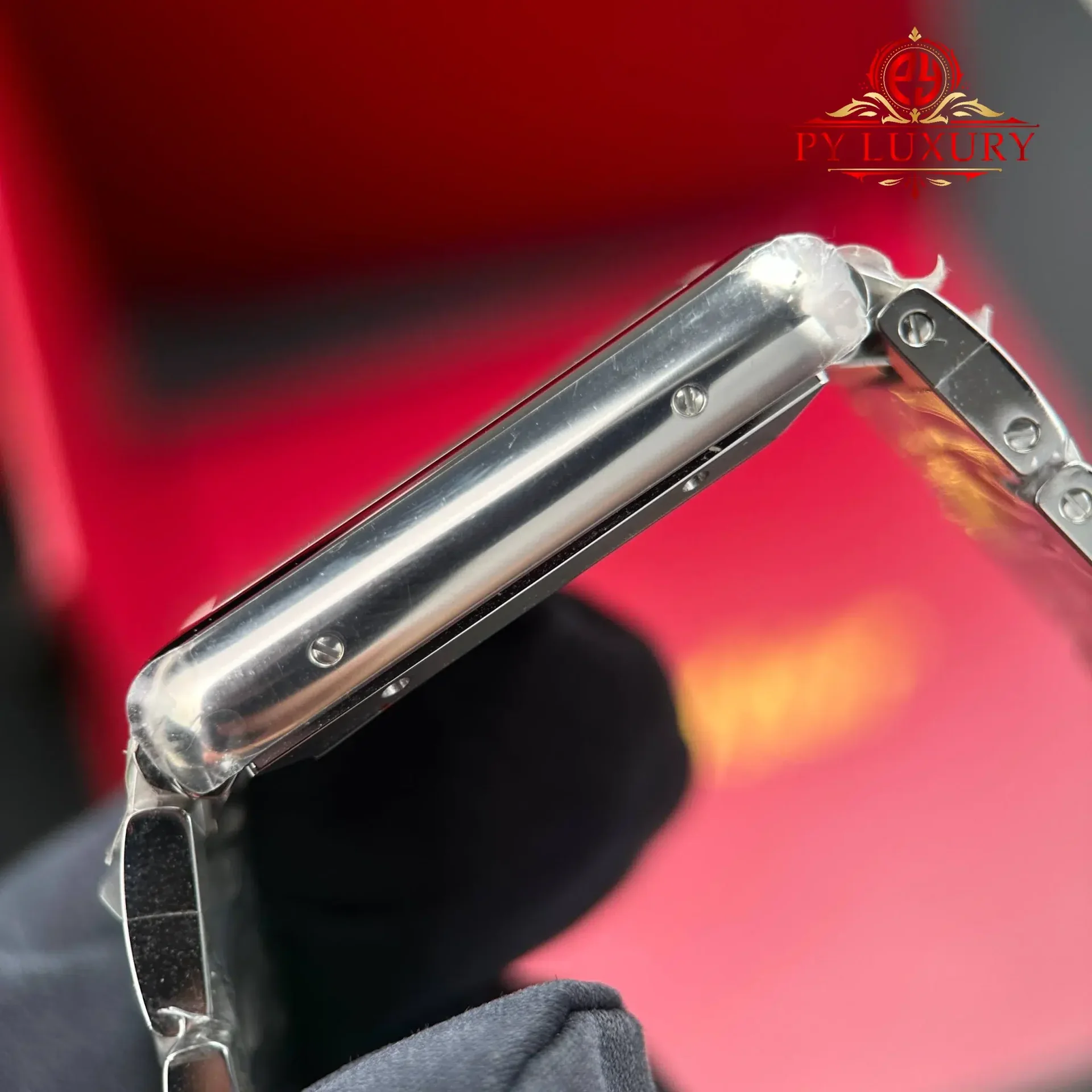 Cartier Tank Must WSTA0053 XL Silver Dial Steel Bracelet Best Replica AF 31mm x 41mm - 图片 9