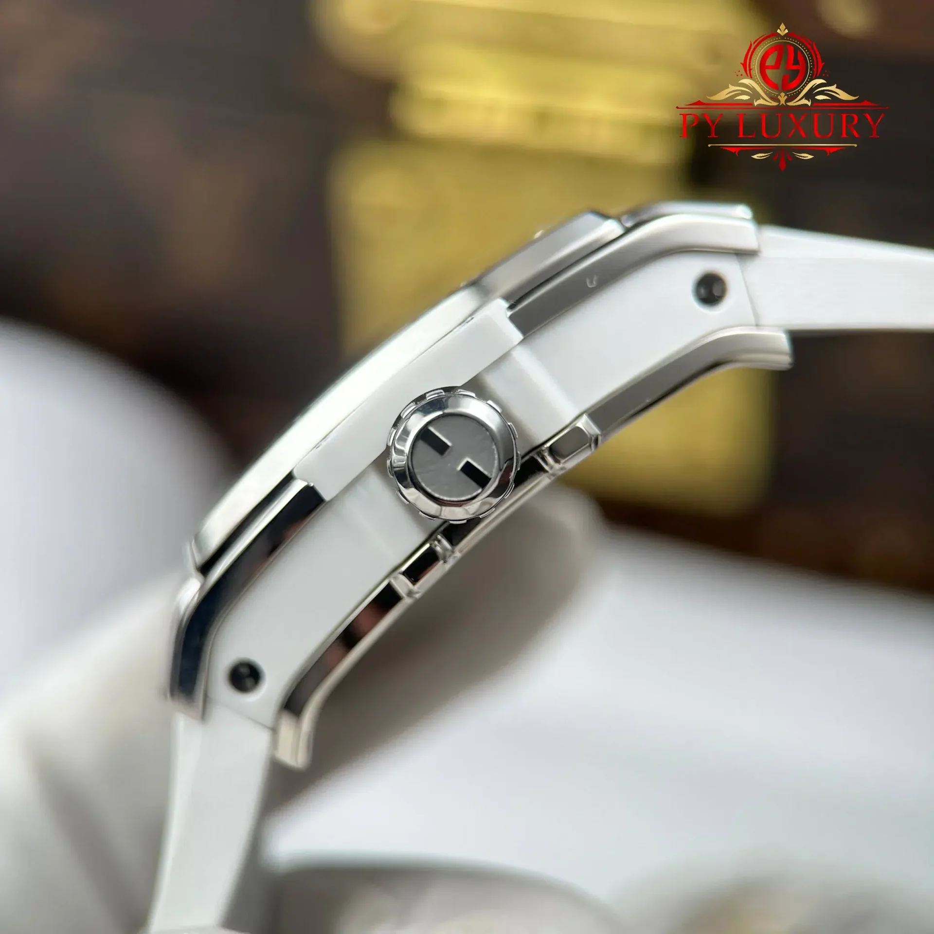 Hublot Spirit of Big Bang Titanium White Pavé Rubber Strap Replica 39mm - 图片 9