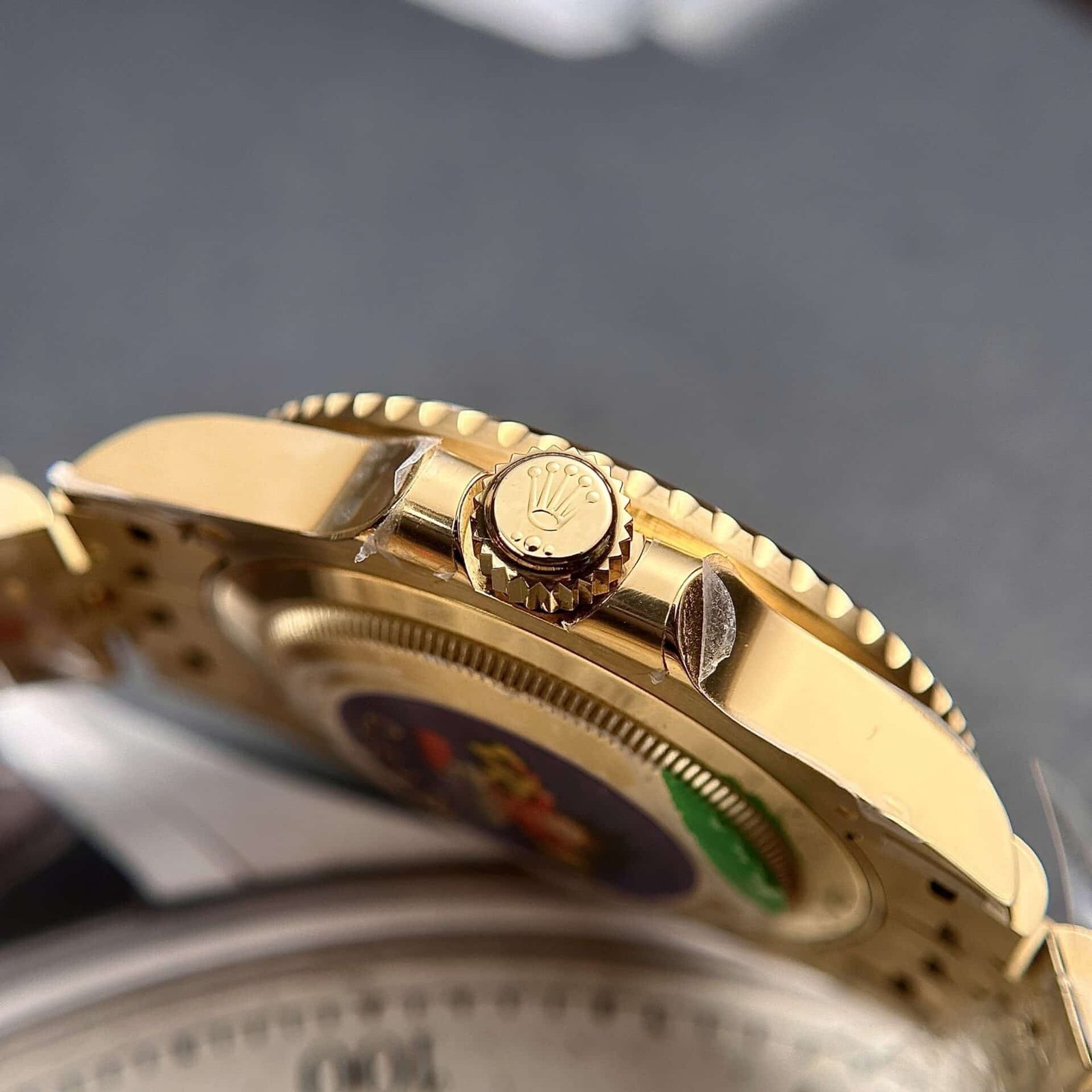 Rolex GMT-Master II 126718GRNR-0001 Yellow Gold Black Dial Jubilee 1:1 Replica Clean Factory 40mm - 图片 6