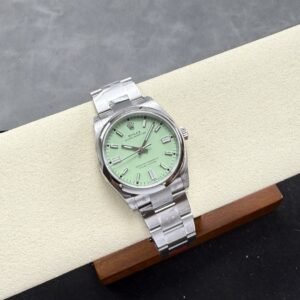 Rolex Oyster Perpetual 126000 Pistachio Green Dial Best Replica VSF 36mm