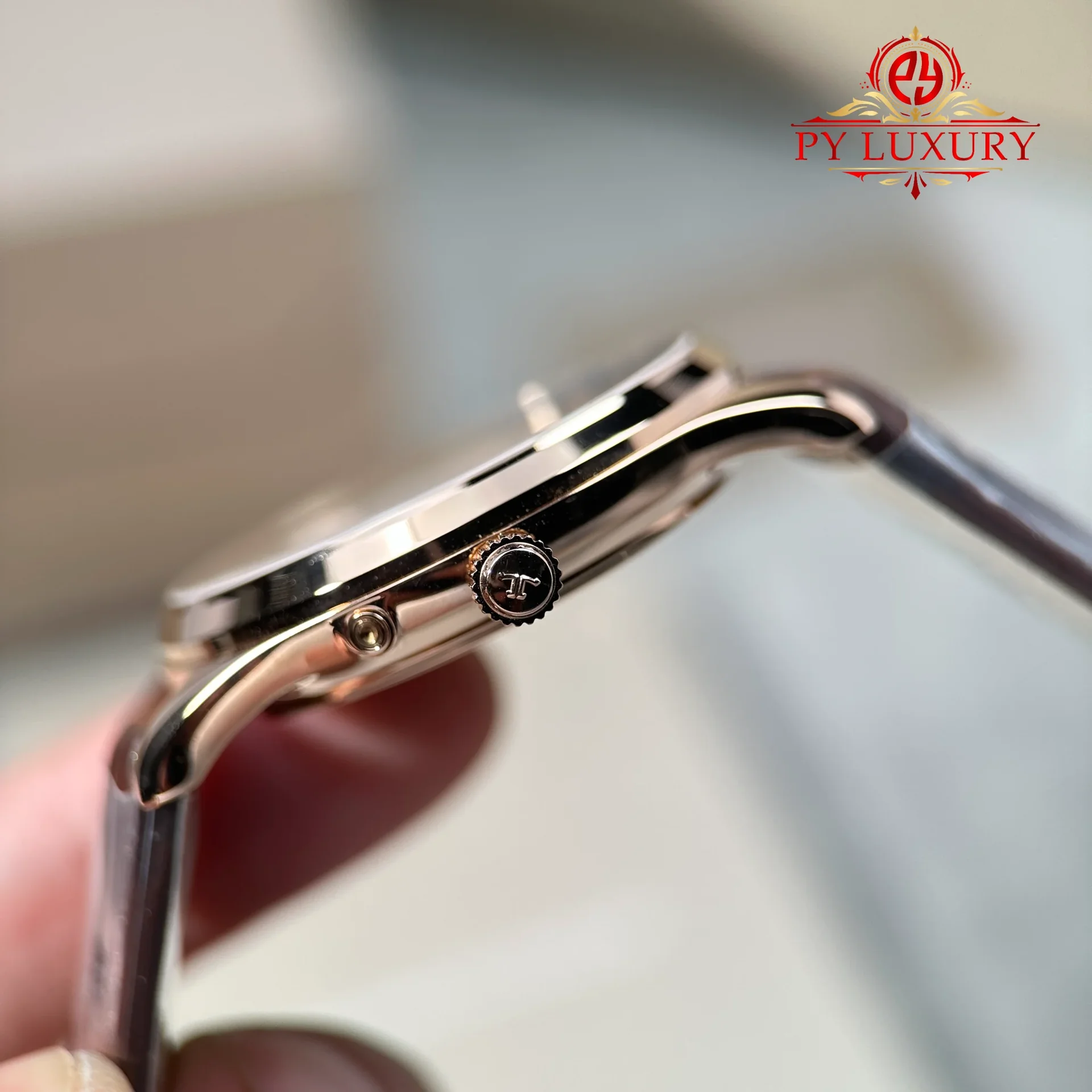 Jaeger-LeCoultre Master Ultra Thin Moonphase Q1362510 Rose Gold Brown Leather Strap Best Replica 39mm - 图片 8