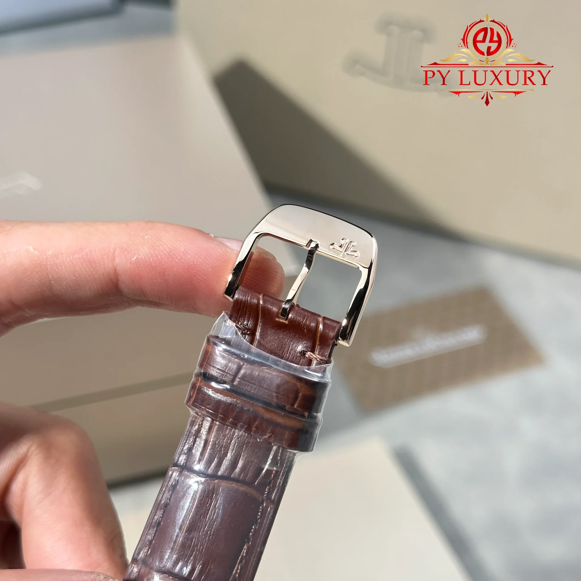 Jaeger-LeCoultre Master Ultra Thin Moonphase Q1362510 Rose Gold Brown Leather Strap Best Replica 39mm - 图片 10