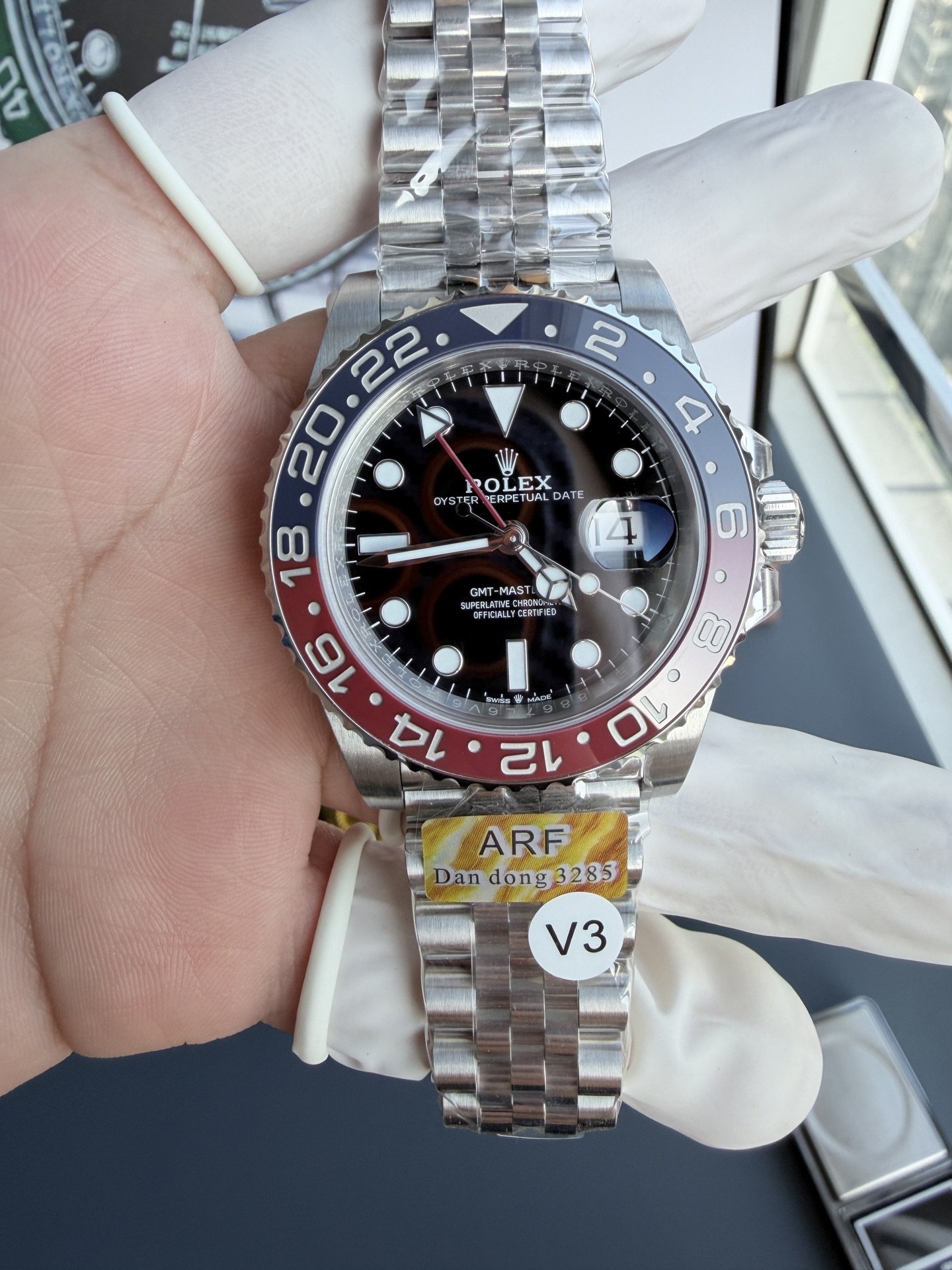 Rolex GMT-Master II 126710BLRO Pepsi Jubilee Bracelet Super Clone ARF 40mm