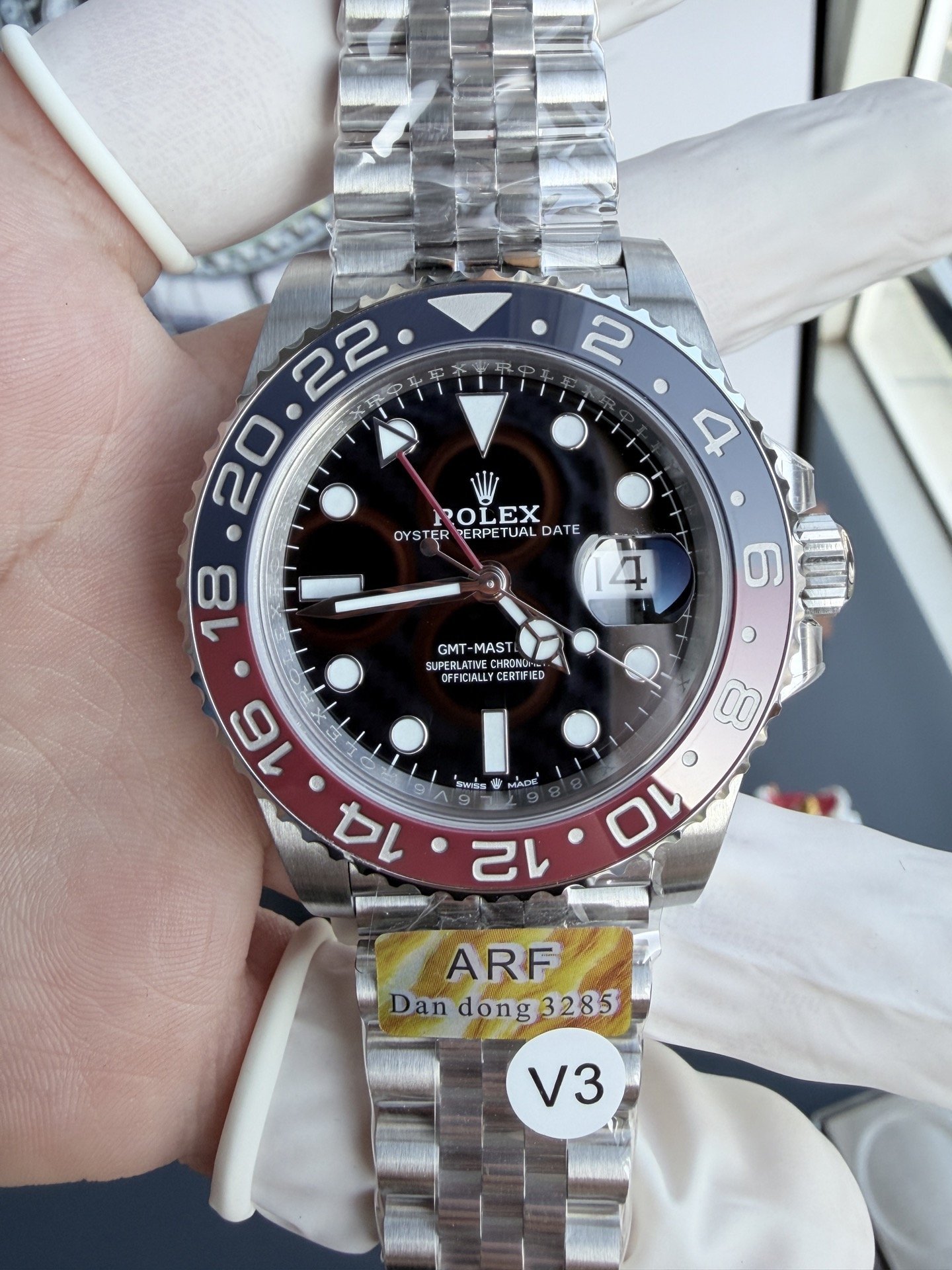 Rolex GMT-Master II 126710BLRO Pepsi Jubilee Bracelet Super Clone ARF 40mm - 图片 3