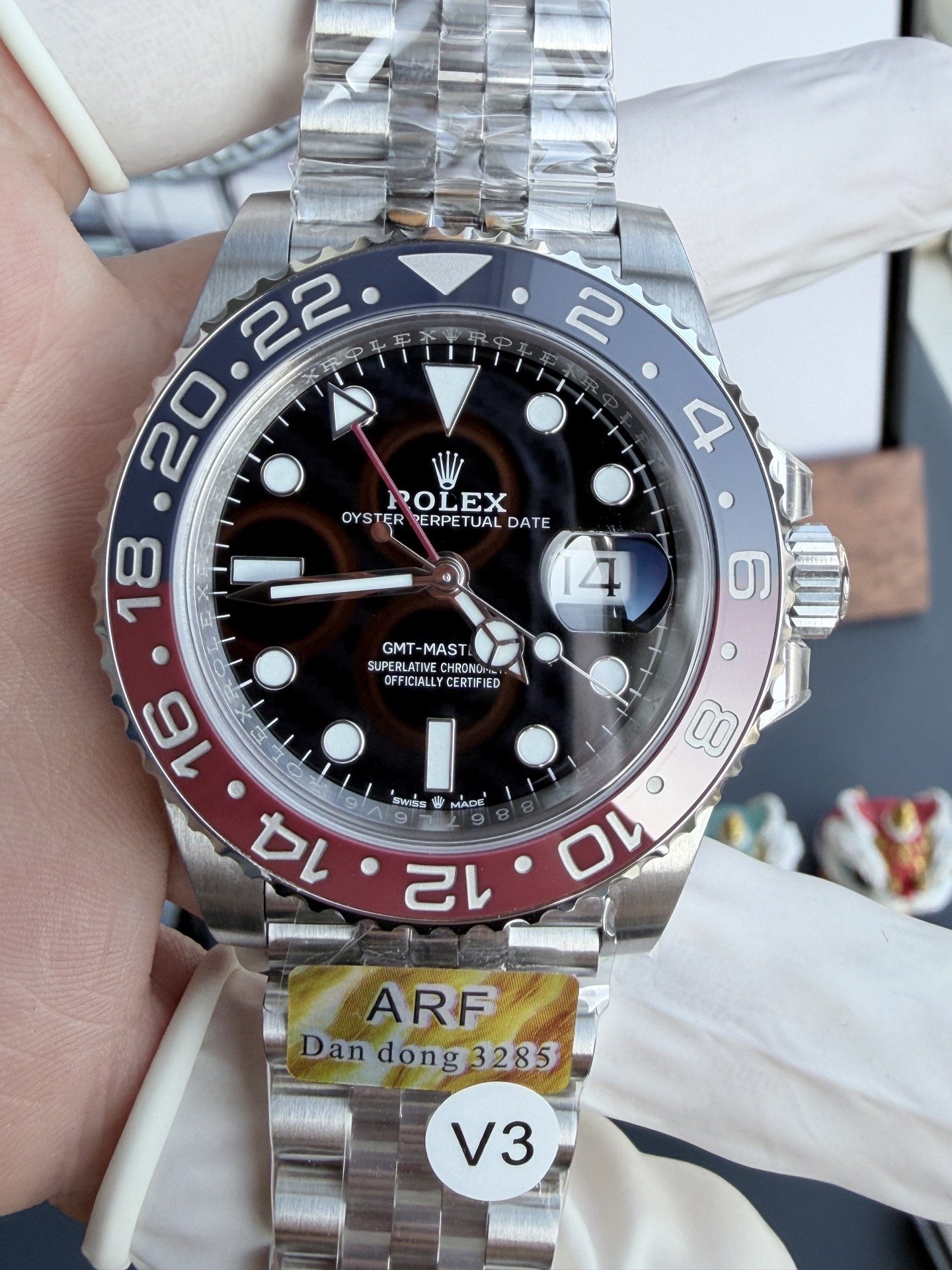 Rolex GMT-Master II 126710BLRO Pepsi Jubilee Bracelet Super Clone ARF 40mm - 图片 5