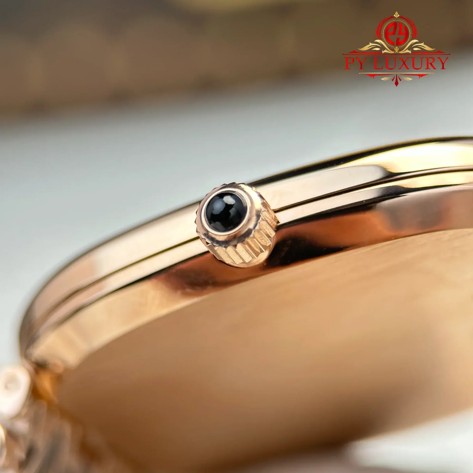 Patek Philippe Golden Ellipse 5738/1R-001 Rose Gold Black Dial Best Replica 34.5mm x 39.5mm - 图片 6