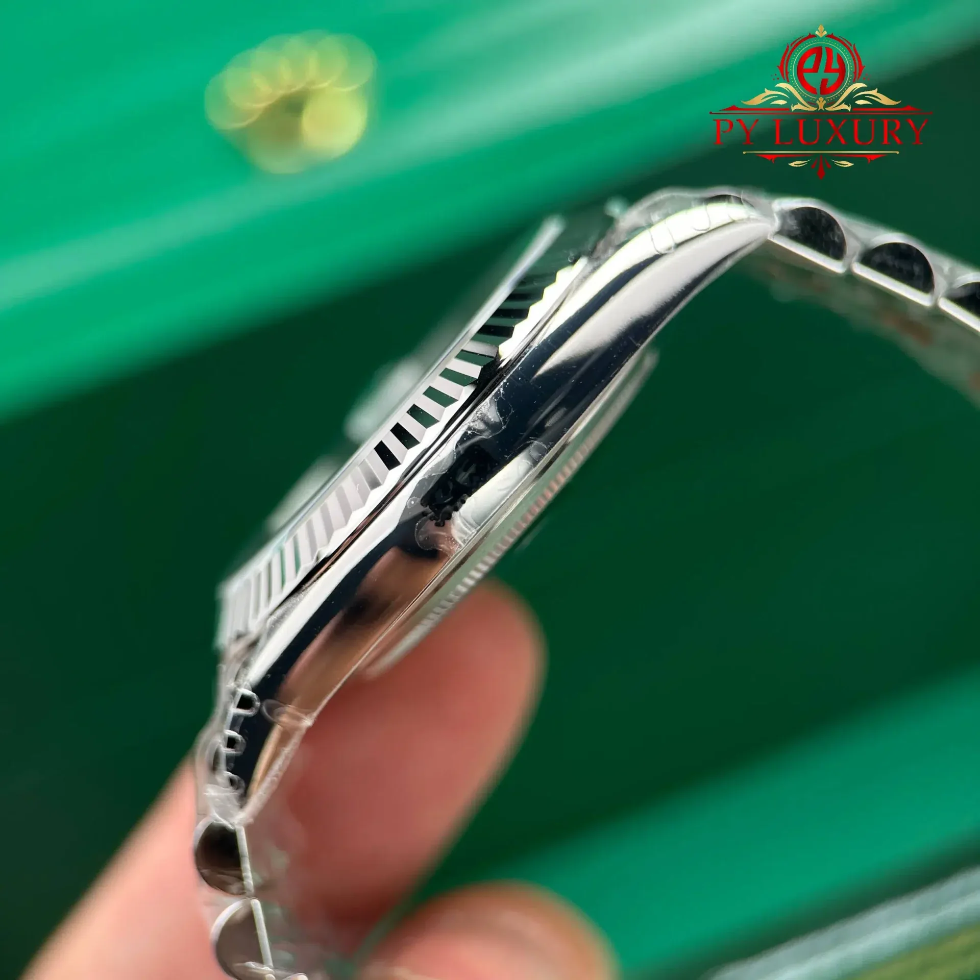 Rolex Datejust 126334 Stainless Steel Green Ombré Dial Jubilee 1:1 Best Replica VSF 41mm - 图片 9