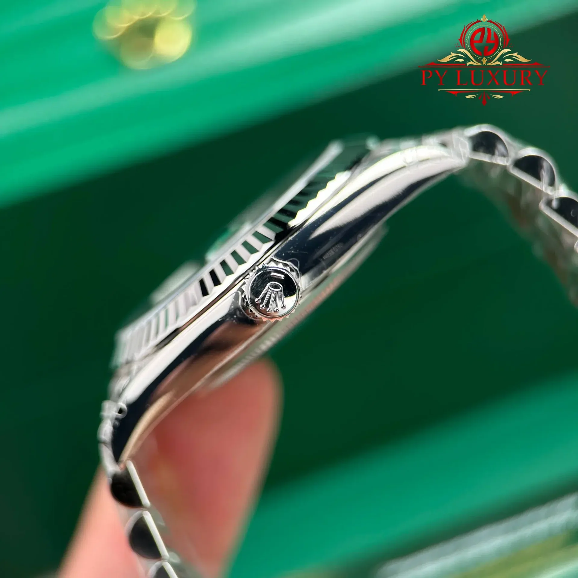 Rolex Datejust 126334 Stainless Steel Green Ombré Dial Jubilee 1:1 Best Replica VSF 41mm - 图片 10