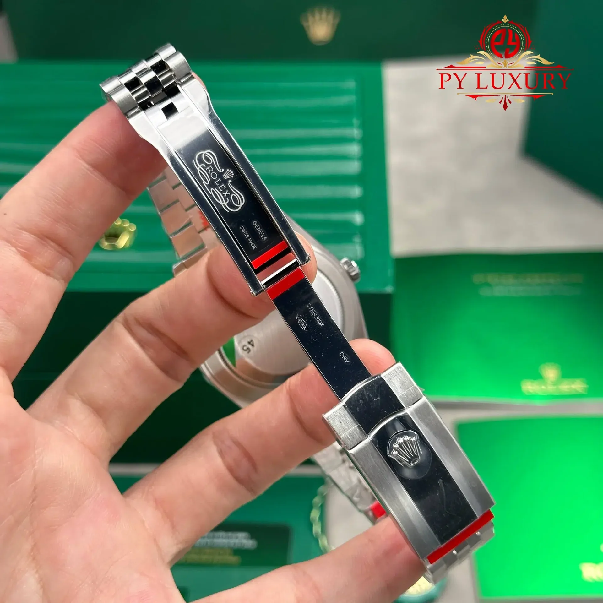 Rolex Datejust 126334 Stainless Steel Green Ombré Dial Jubilee 1:1 Best Replica VSF 41mm - 图片 12