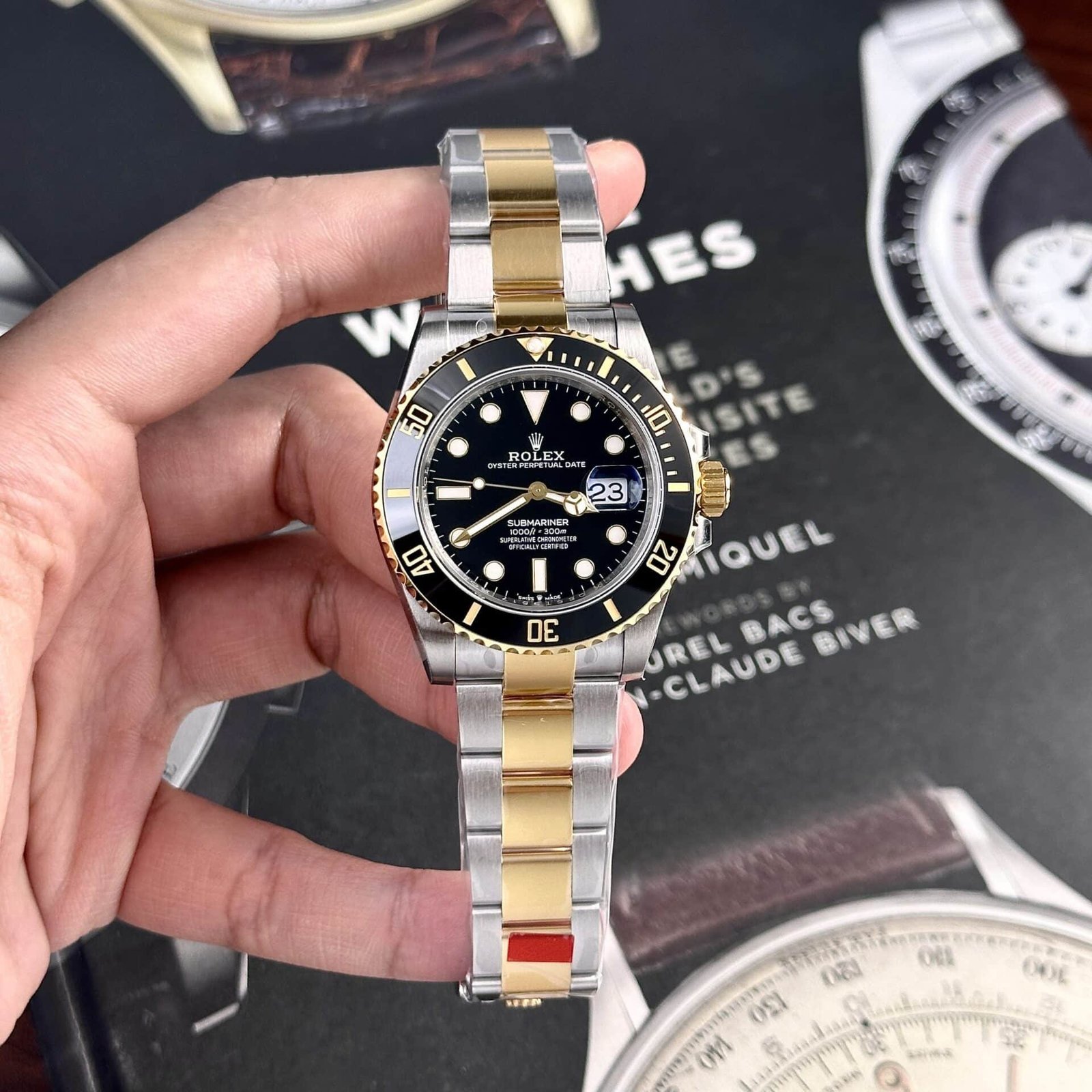Rolex Submariner Date 126613LN-0002 Two Tone Yellow Gold Black Dial VS Factory Best Replica 41mm