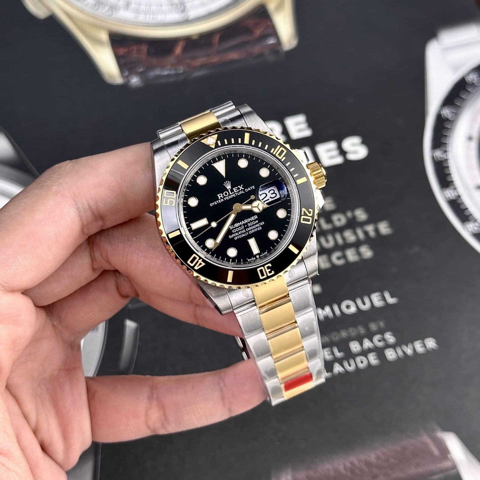 Rolex Submariner Date 126613LN-0002 Two Tone Yellow Gold Black Dial VS Factory Best Replica 41mm - 图片 2