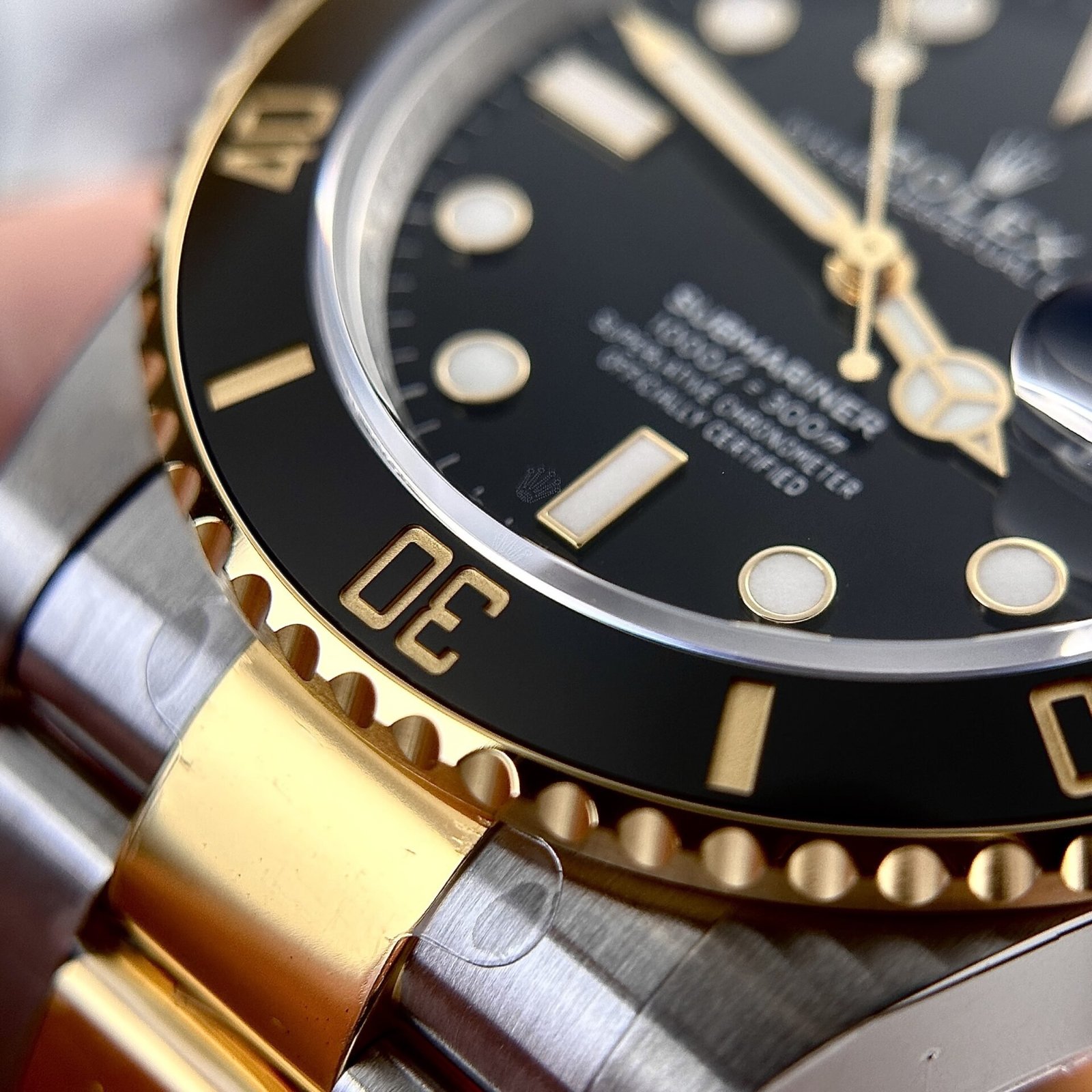 Rolex Submariner Date 126613LN-0002 Two Tone Yellow Gold Black Dial VS Factory Best Replica 41mm - 图片 6