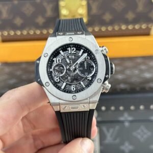 Hublot Big Bang Unico Titanium Black Dial Best Replica BBF 42mm