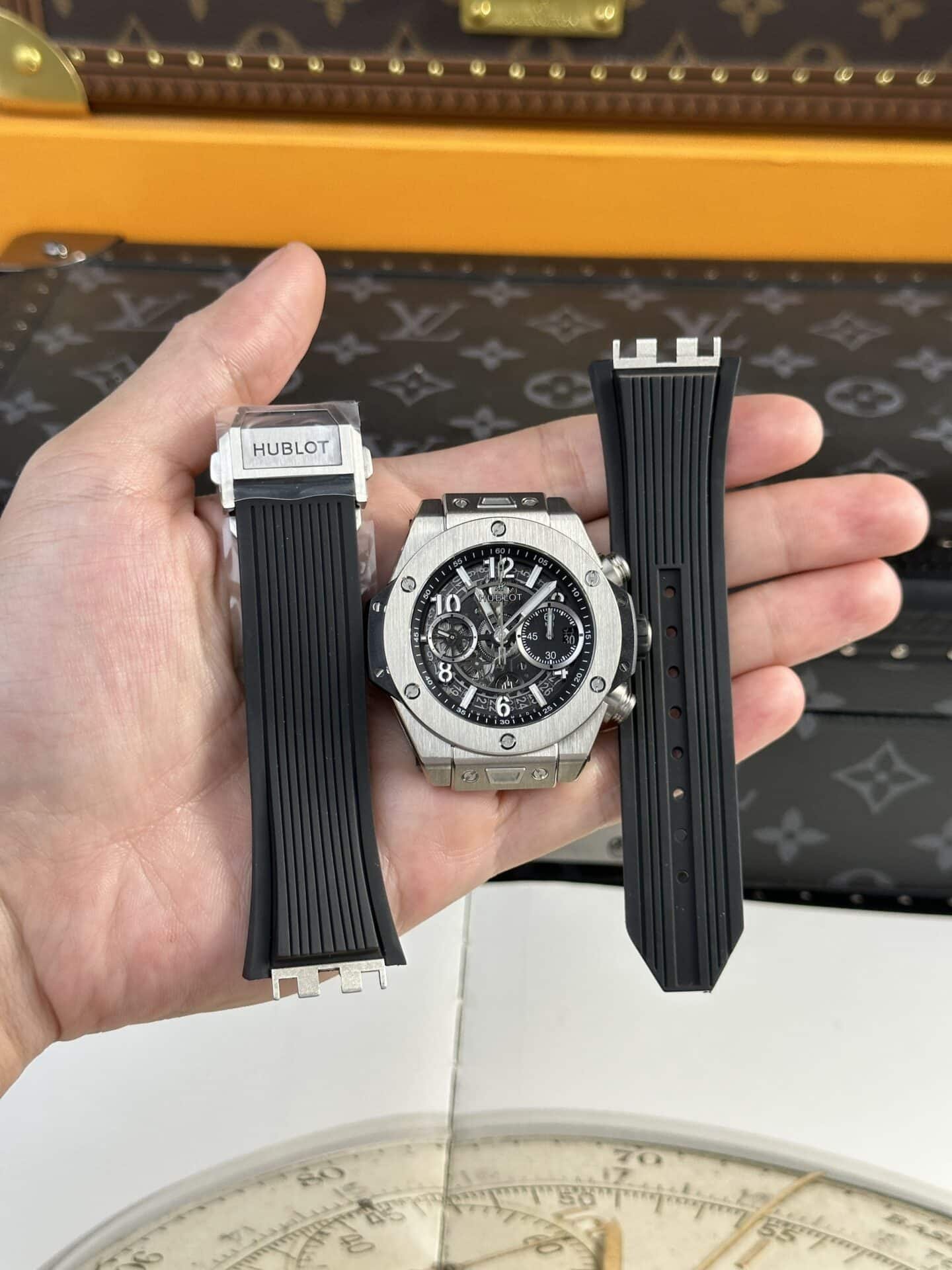 Hublot Big Bang Unico Titanium Black Dial Best Replica BBF 42mm - 图片 2