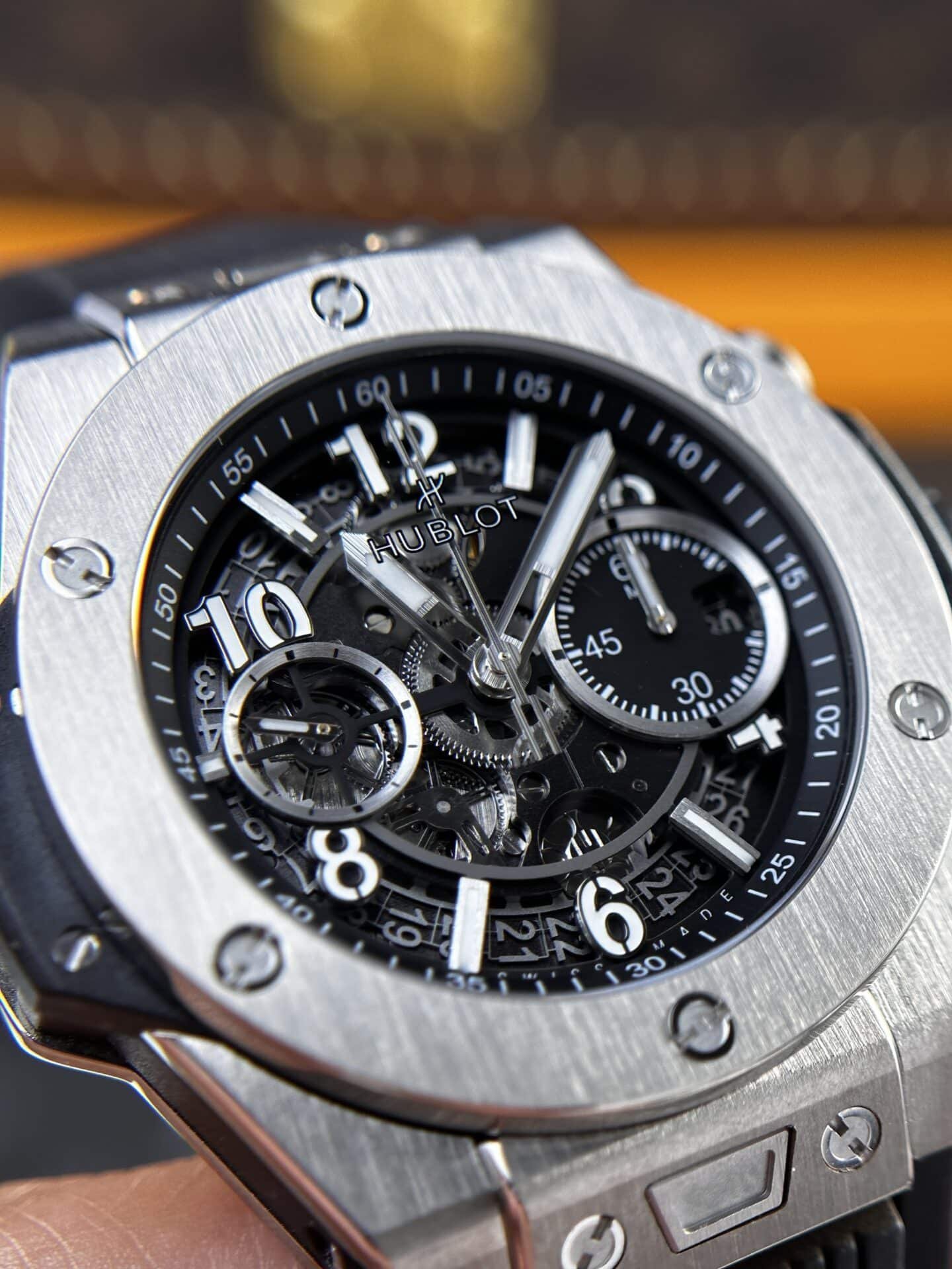 Hublot Big Bang Unico Titanium Black Dial Best Replica BBF 42mm - 图片 5