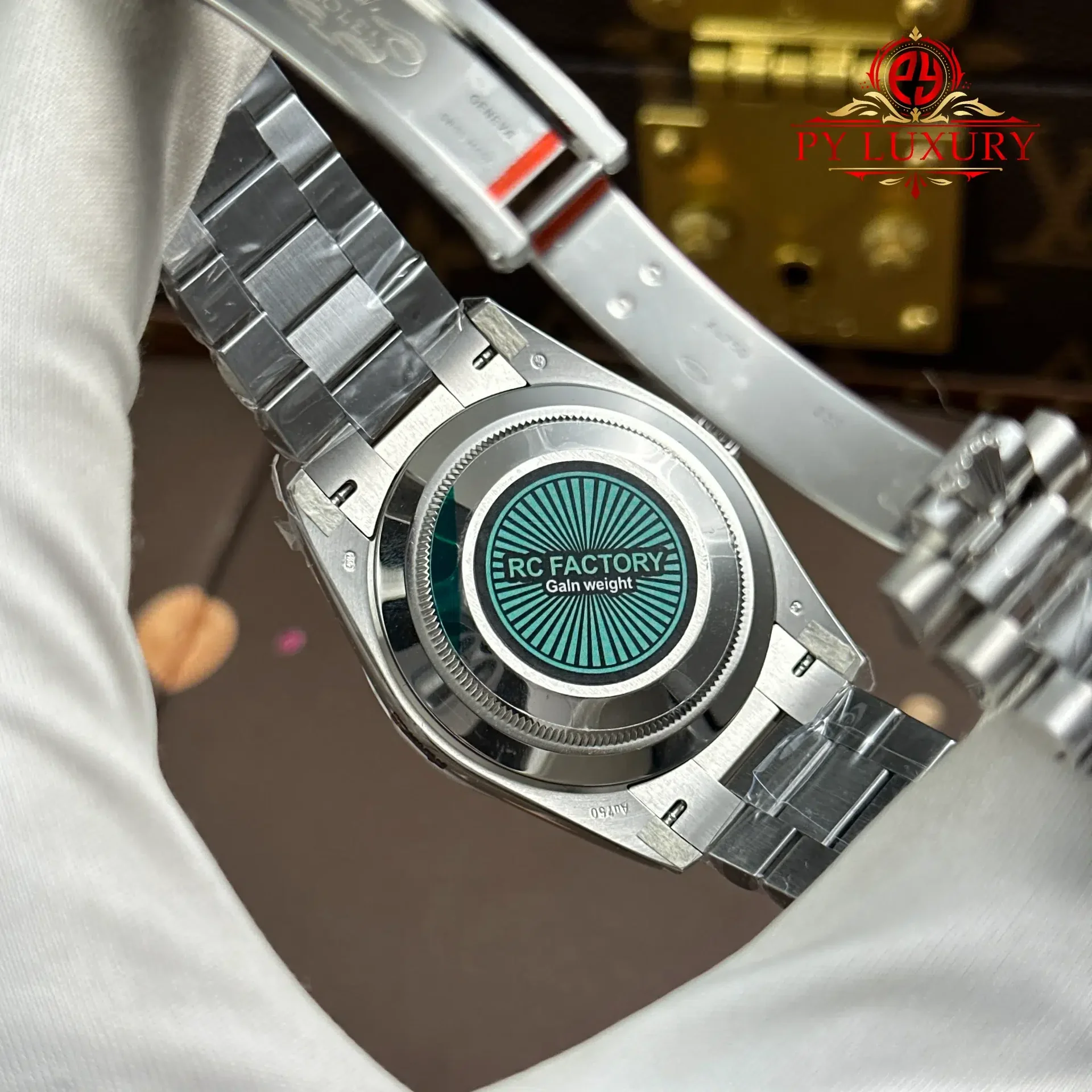 Rolex Day-Date 228239-0076 Blue Ombré Dial Super Clone Gained Weight 210g RCF 40mm - 图片 10