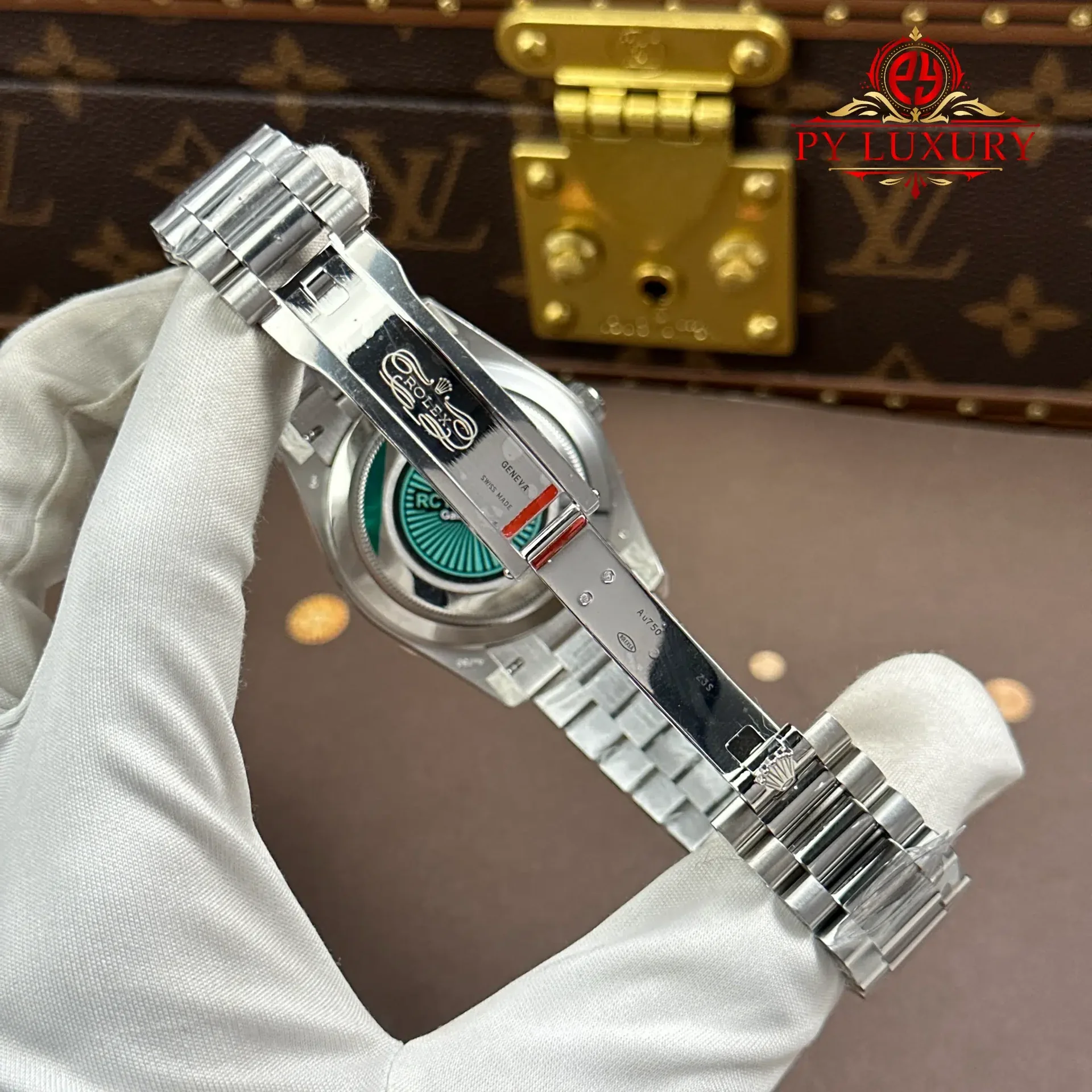 Rolex Day-Date 228239-0076 Blue Ombré Dial Super Clone Gained Weight 210g RCF 40mm - 图片 11