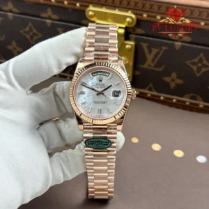 Rolex Day-Date 228235-0056 Rose Gold MOP Dial Super Clone Gained Weight 210g RCF 40mm